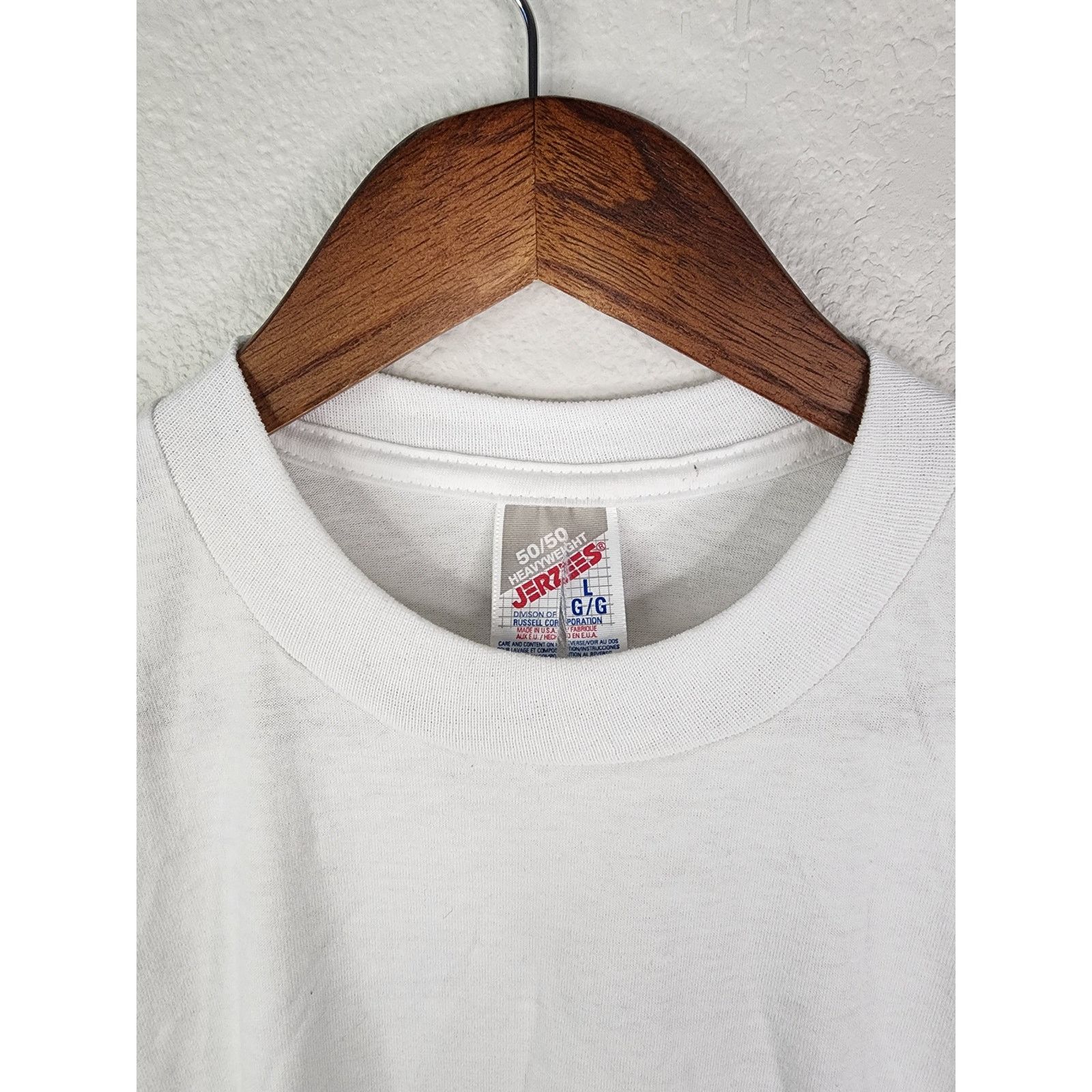 Jerzees × Vintage Vintage Roof Shirt Roofing Specialties Belgrade Montana Tee Size US L / EU 52-54 / 3 - 3 Thumbnail