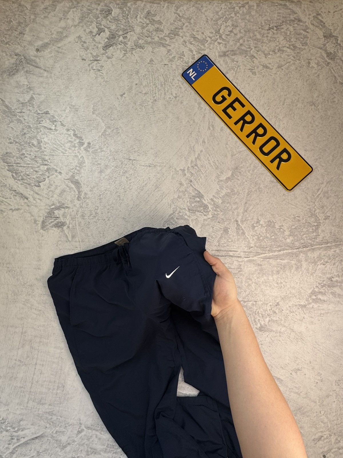 Nike × Vintage NIKE VINTAGE BASIC LOGO OVERSIZE BAGGY PANTS Size US 34 / EU 50 - 4 Thumbnail