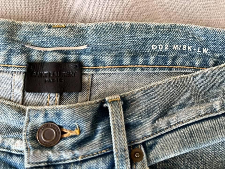 Saint Laurent Paris Saint Laurent 2014 Crash Reissue Size US 30 / EU 46 - 5 Thumbnail