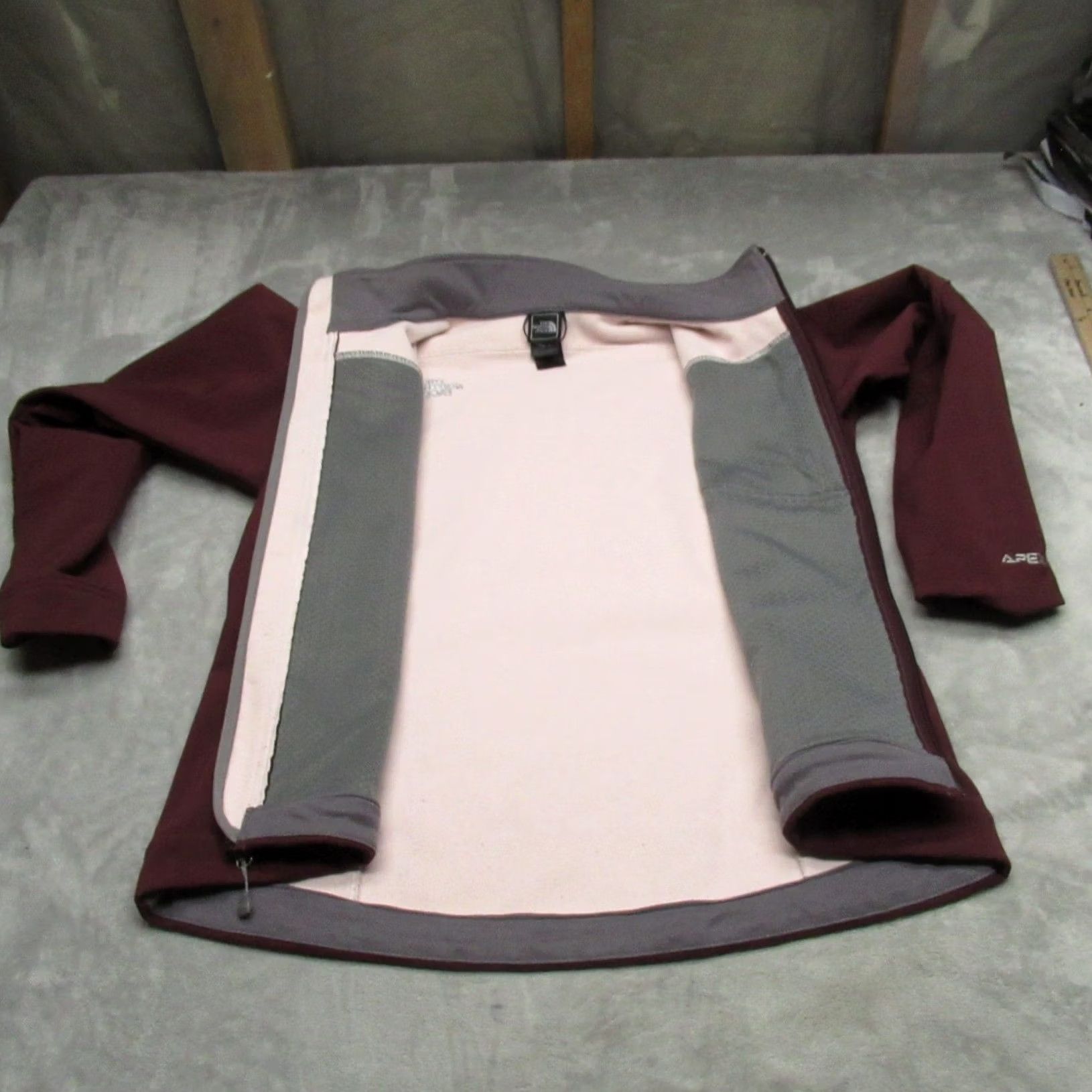 The North Face North Face Women Large Red Apex Bionic Softshell Jacket Windproof Hike Size L / US 10 / IT 46 - 4 Thumbnail