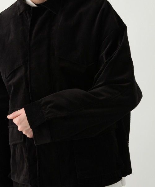 Beams Plus HARE Velvet Military Blouson Black Size US M / EU 48-50 / 2 - 21 Thumbnail