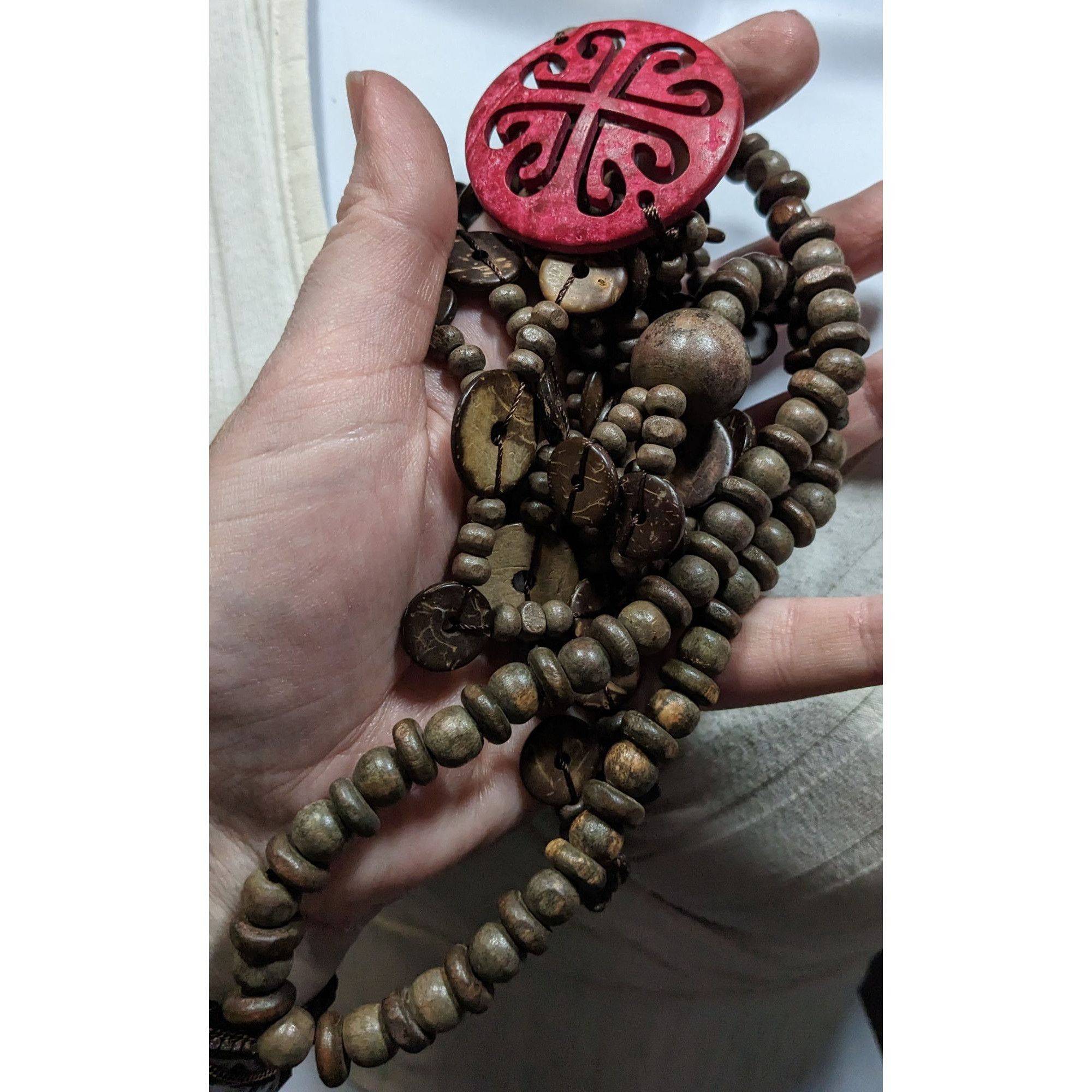 Other Paparazzi Jungle Jive Boho Multilayer Wooden Beaded Necklace Size ONE SIZE - 5 Thumbnail
