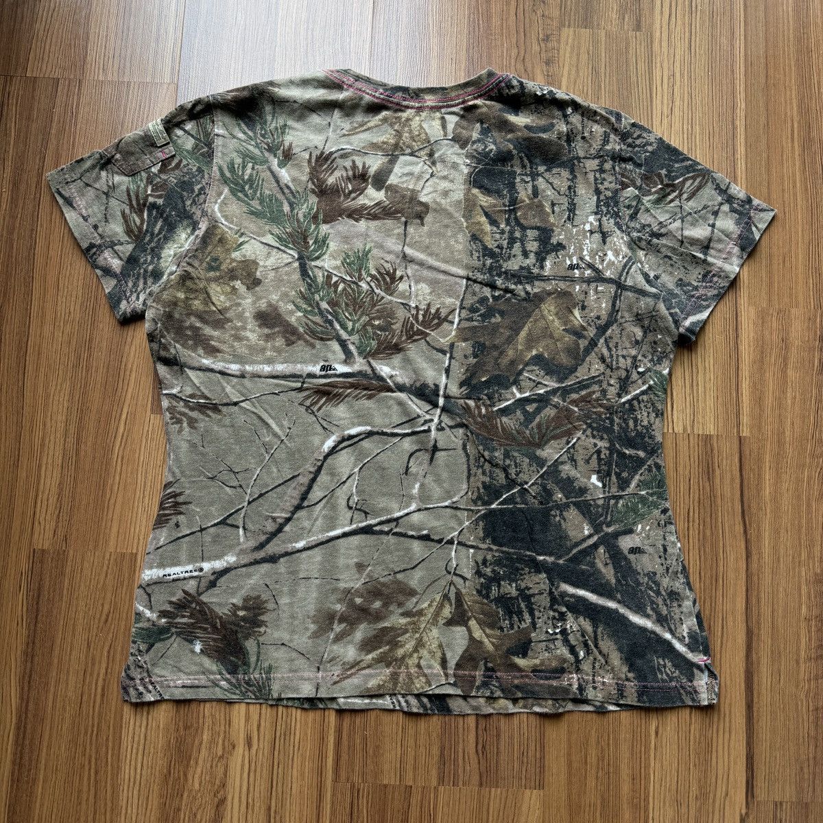 Carhartt × Realtree × Vintage Realtree Mossy oak Camo crazy Y2K streetwear style 2000s Size L / US 10 / IT 46 - 2 Thumbnail
