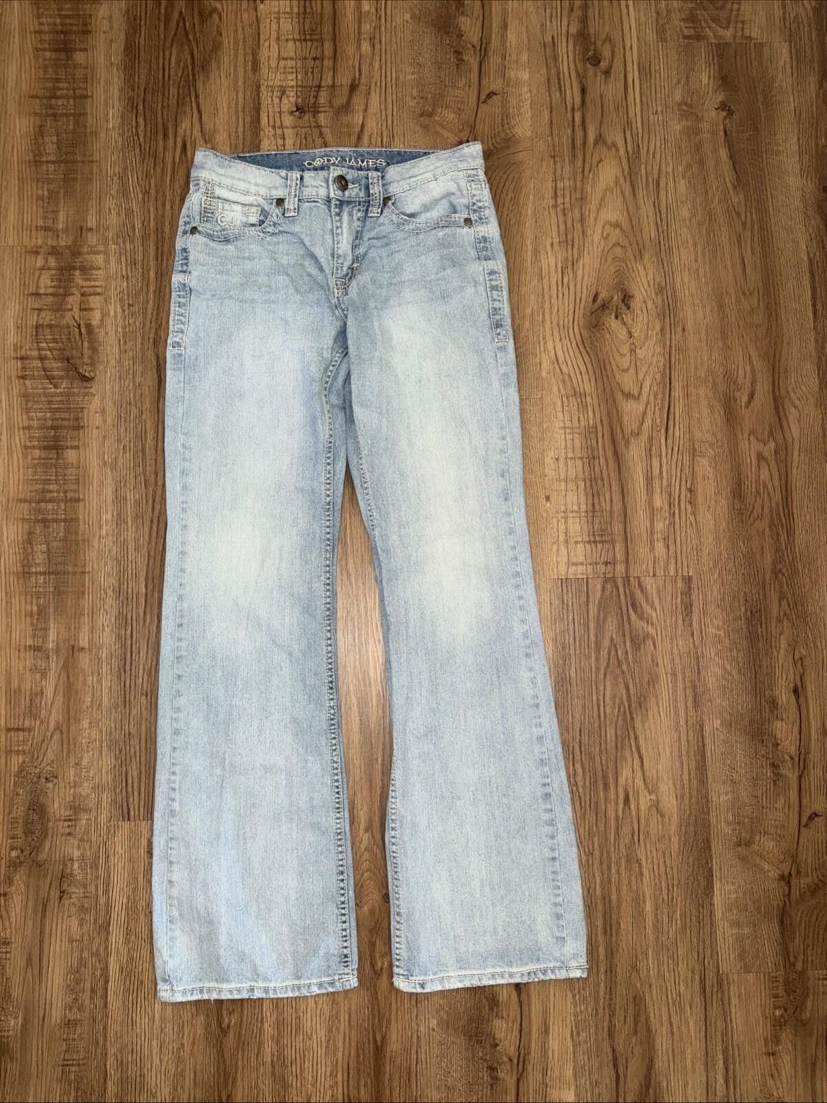 Cody James Cody James Slim Fit Straight Stretch Boot Cut Jeans RN138823 Size US 29 - 1 Thumbnail