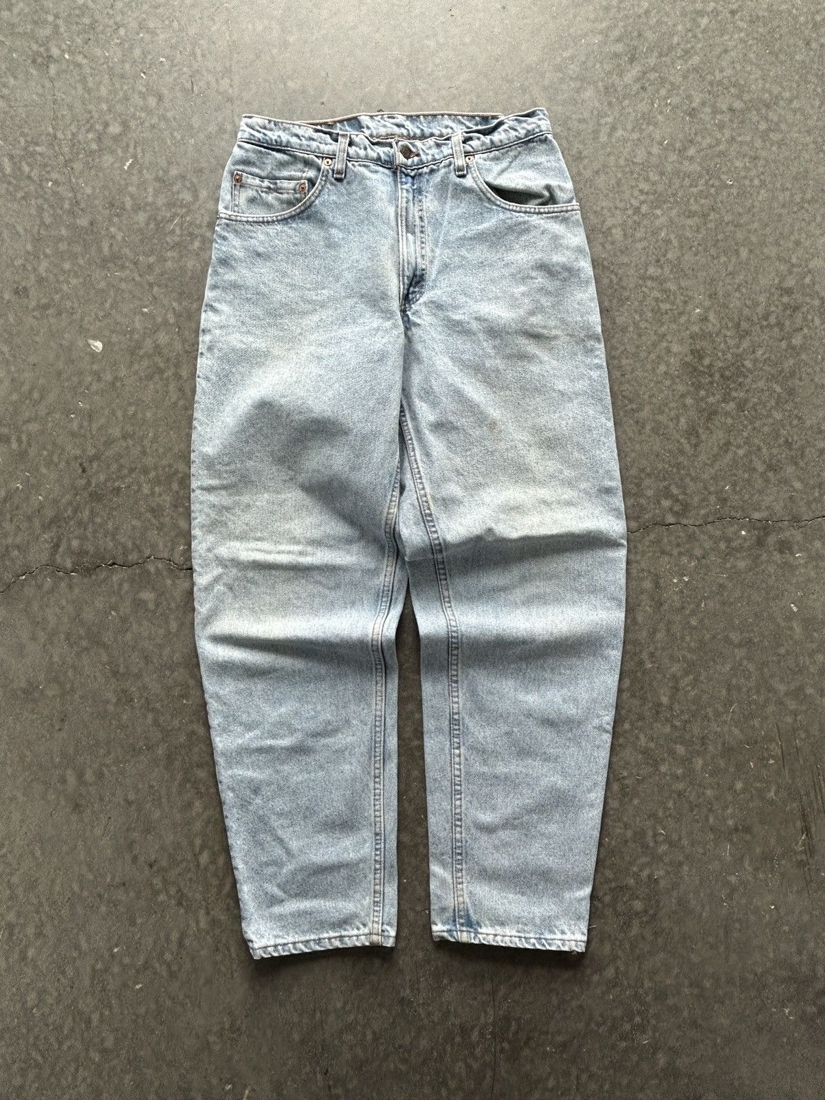 Levi's Vintage 90s Levis 560 Denim Jeans 34x32 Light Wash Size US 34 / EU 50 - 1 Thumbnail