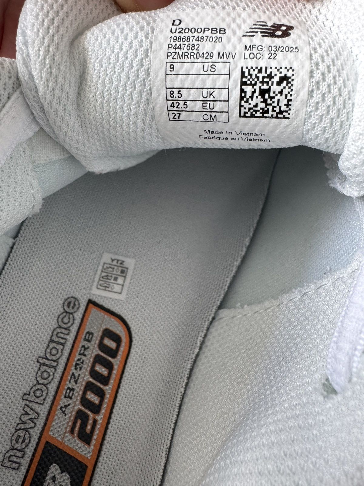 New Balance New Balance 2000! Super rare! US9/UK8.5/EU42.5 Size US 9 / EU 42 - 4 Thumbnail