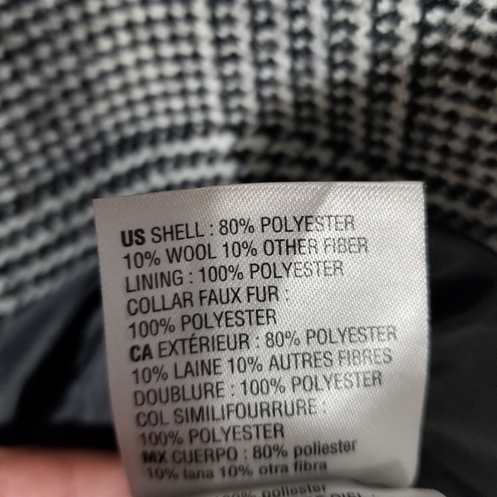 Other INC International Concepts Coat Mens Small Ashton Glen Plaid Size US S / EU 44-46 / 1 - 4 Thumbnail