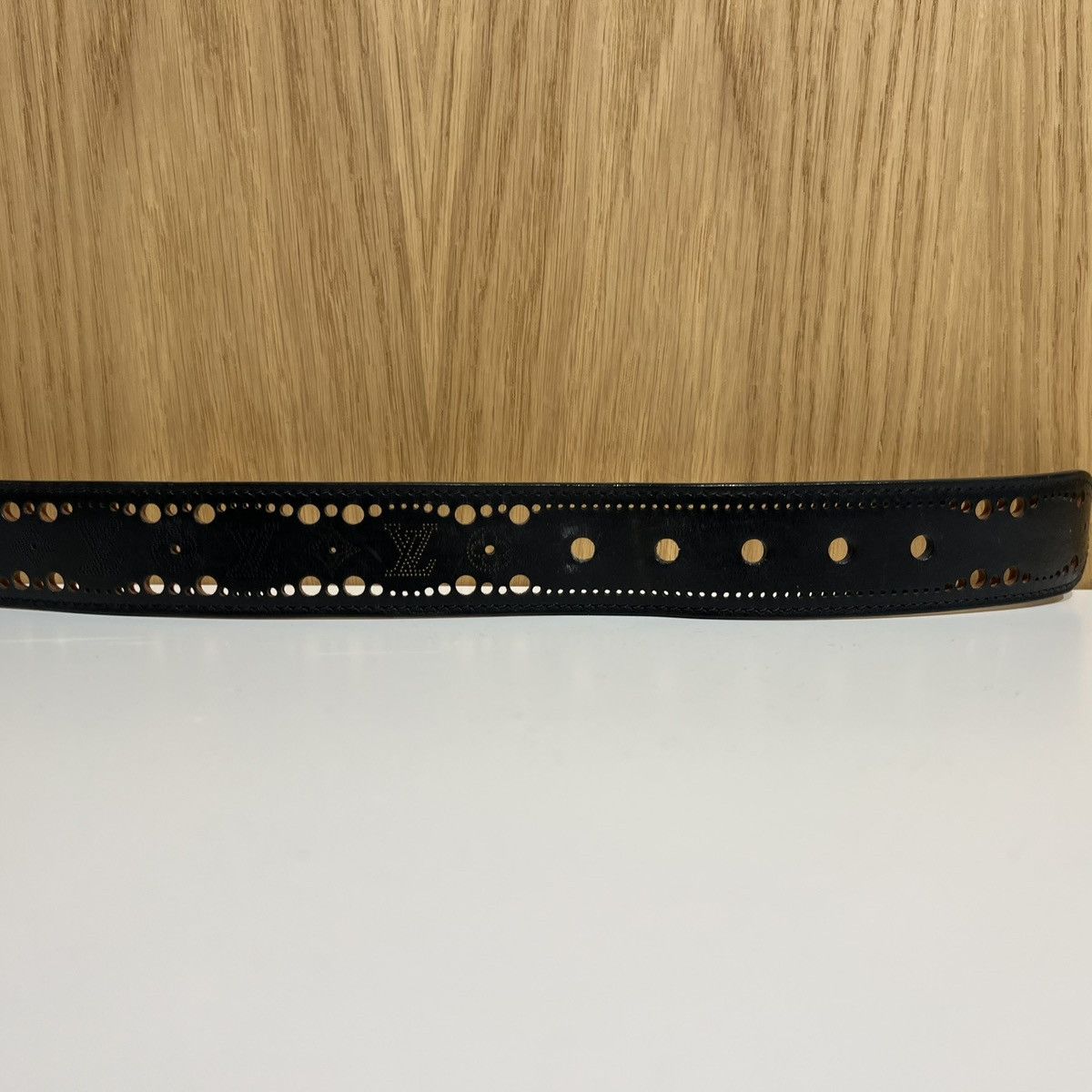 Louis Vuitton Louis Vuitton Perforated Nomad Phoenix Belt M9679 Size 34 - 6 Thumbnail