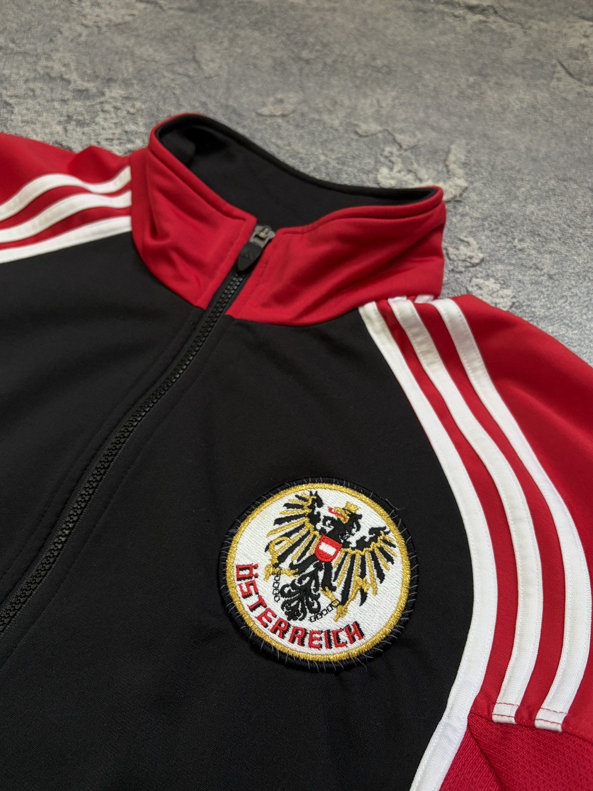 Adidas Vintage 90's Adidas Austria National Football Jacket S Size US S / EU 44-46 / 1 - 6 Thumbnail