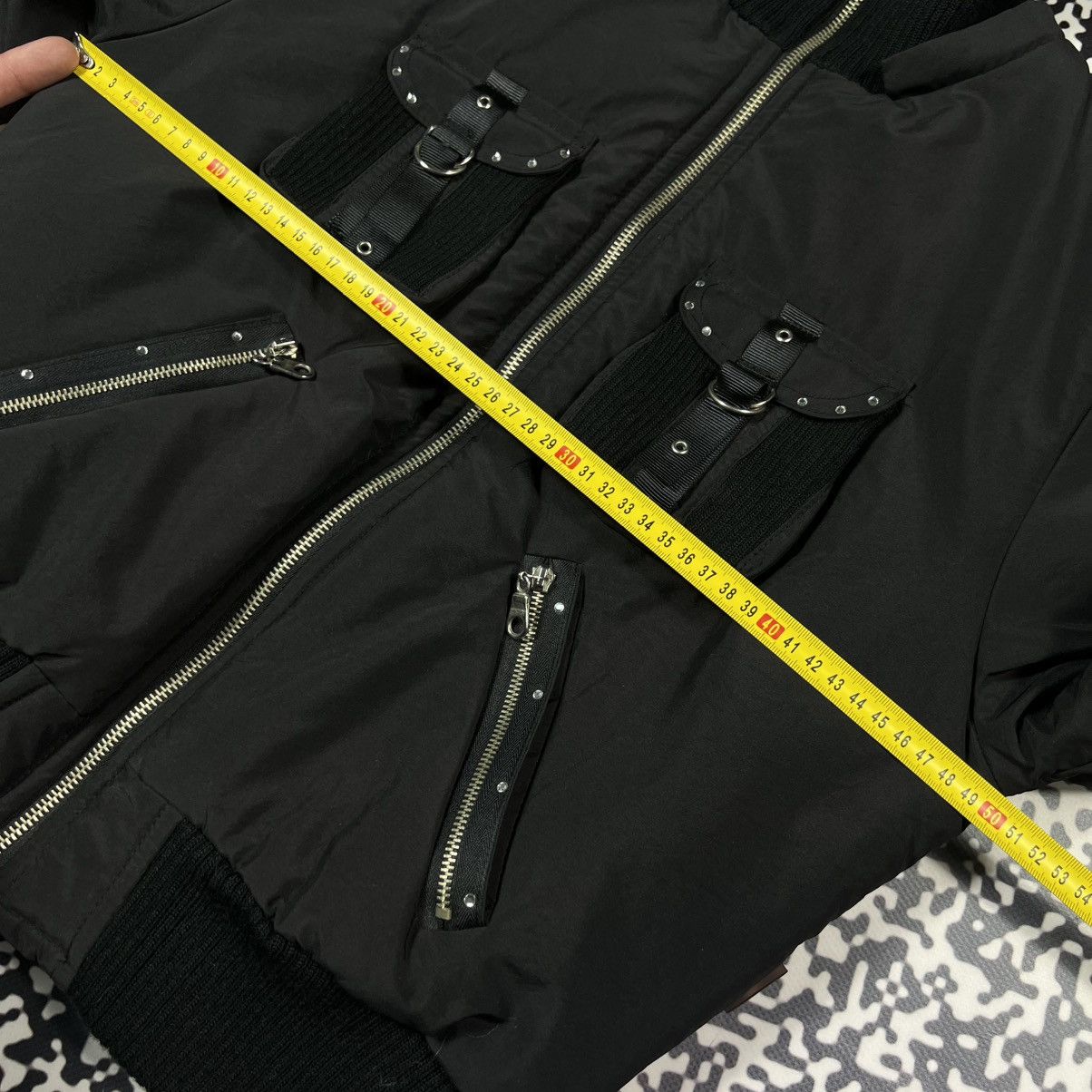 Vintage Y2K Japanese Gothic Opium Style Bondage Bomber