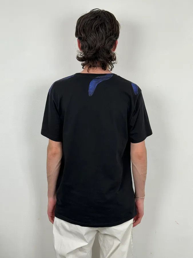 Marcelo Burlon SS2016 Marcelo Burlon Black & Navy Snake T-Shirt Size US M / EU 48-50 / 2 - 3 Thumbnail