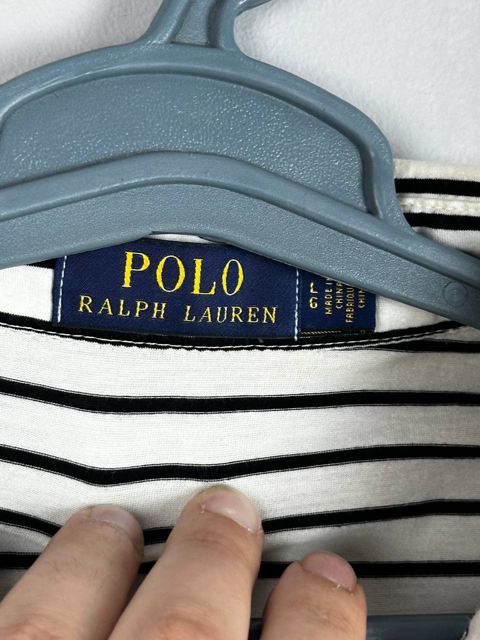 Polo Ralph Lauren Polo Ralph Lauren Luxury Striped Polo T Shirt Size US L / EU 52-54 / 3 - 5 Thumbnail