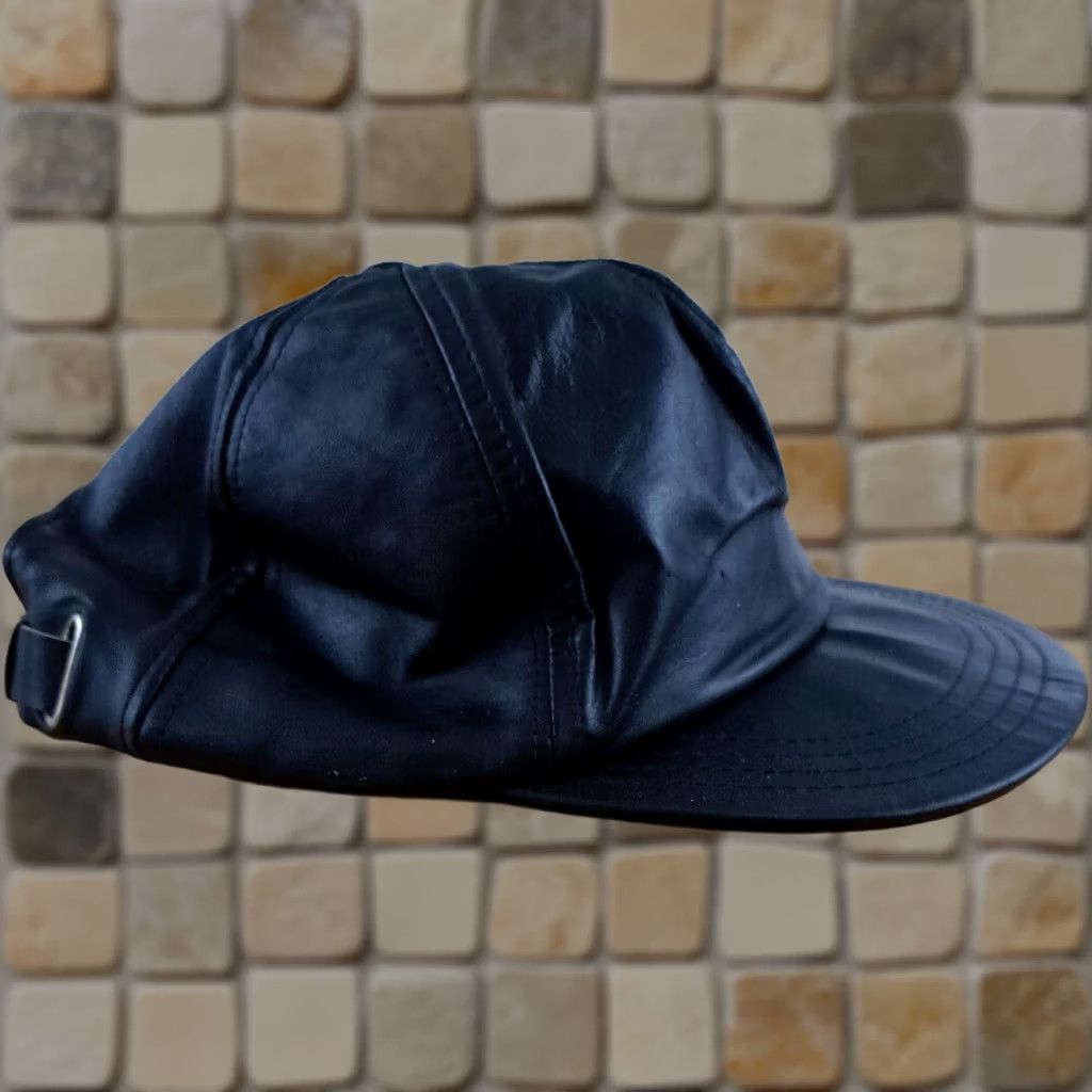 Vintage Pre-Owned Leather Baseball Hat Adjustable Strap Seifter $ Size ONE SIZE - 1 Thumbnail