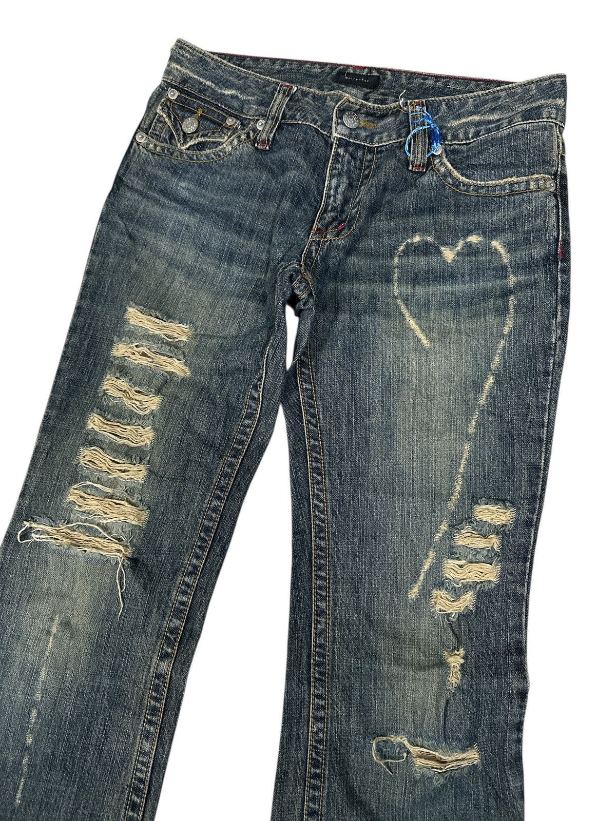 Kapital Flare Bootcut 💥🎌 Matresse Sheats Jeans Size US 31 - 3 Thumbnail