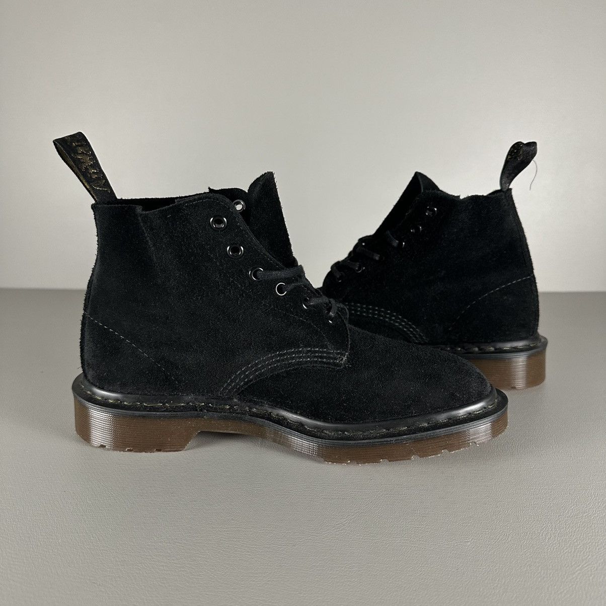 Dr. Martens Dr. Martens 101 Made in England Suede Ankle Boots in black Size US 7.5 / IT 37.5 - 6 Thumbnail