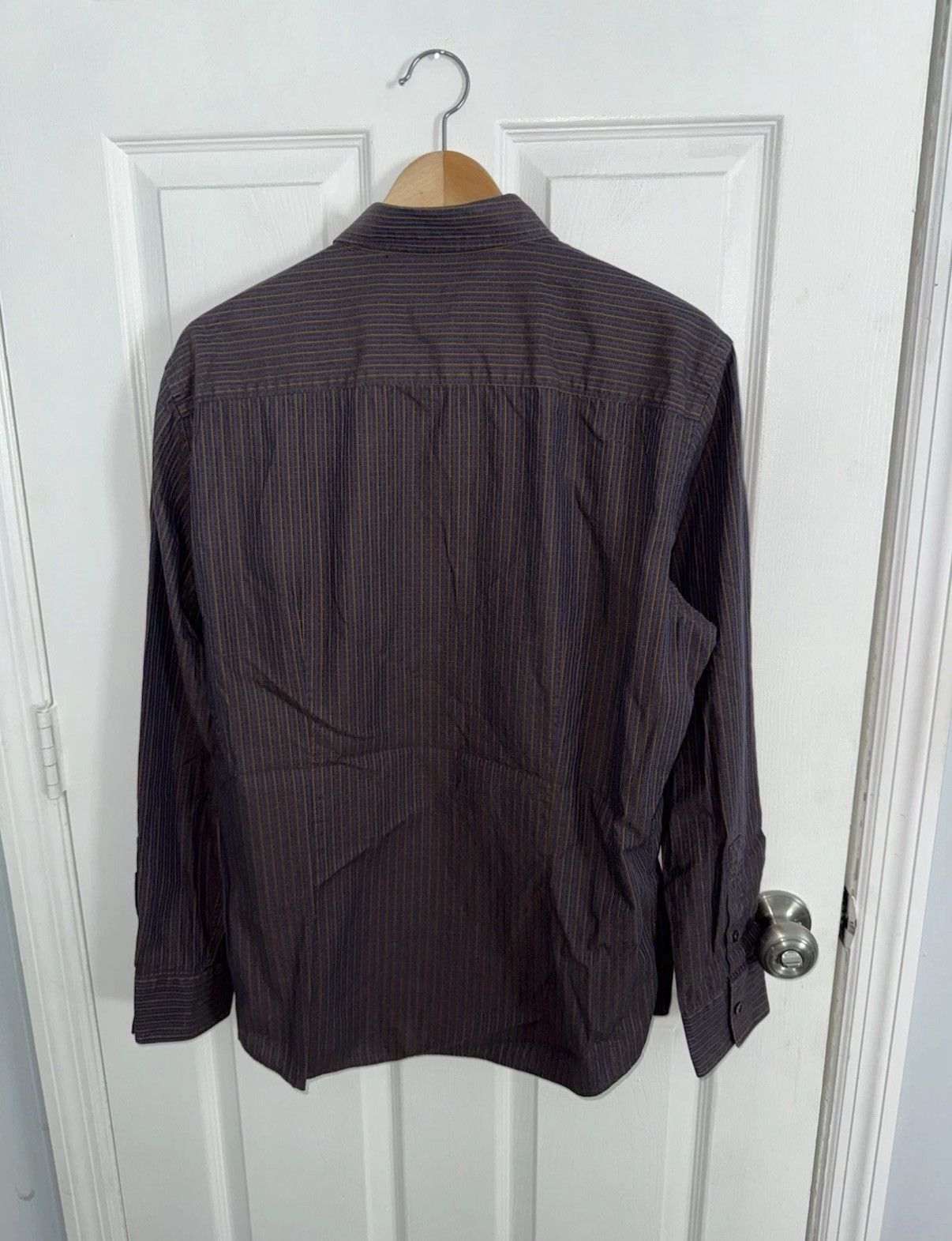 Versace Vintage Versace Collection Spellout Multi Logo Shirt 90s y2k Size US S / EU 44-46 / 1 - 4 Thumbnail