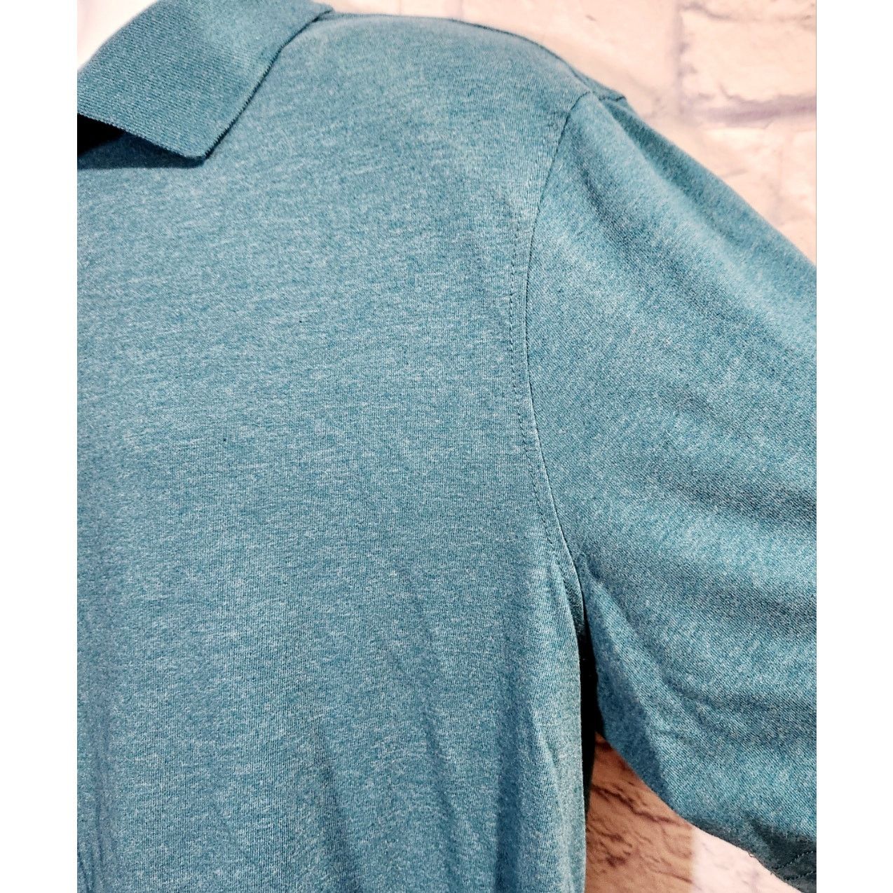 St. Johns Bay St John's Bay Teal Legacy Polo Large Short Sleeves Tagless Size US L / EU 52-54 / 3 - 2 Thumbnail