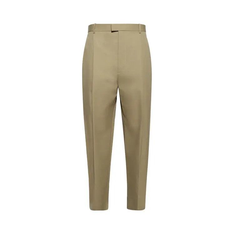 Bottega Veneta o1loc1c0426 749976 Light Cotton Twill Pants in Beige Size US 38 / EU 54 - 1 Preview