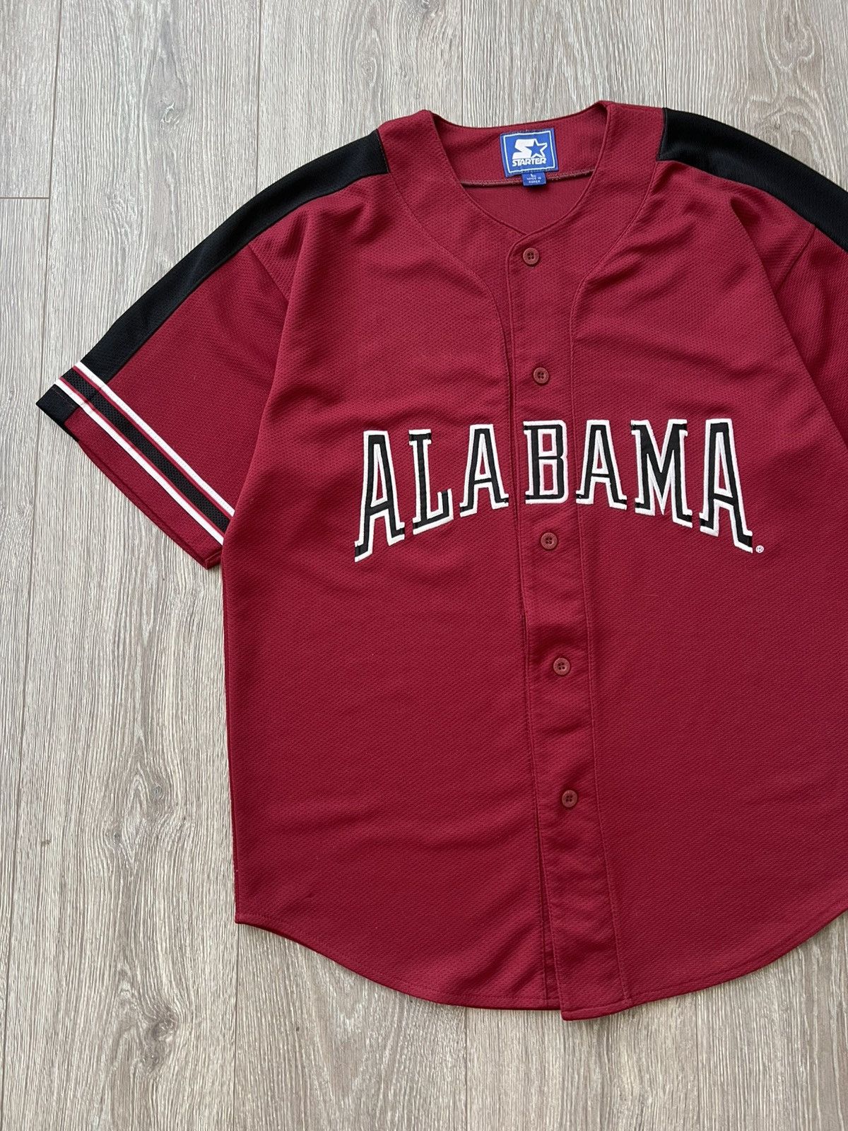 Starter Vintage Starter Alabama Crimson Tide Baseball Jersey Size US L / EU 52-54 / 3 - 2 Thumbnail