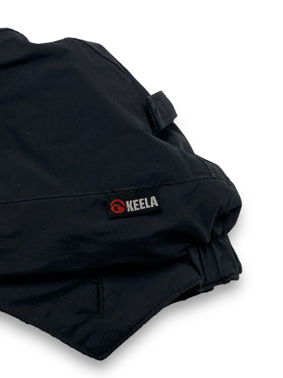 Vintage Vintage KEELA Black Nylon Hiking Shell Cap Size ONE SIZE - 5 Thumbnail