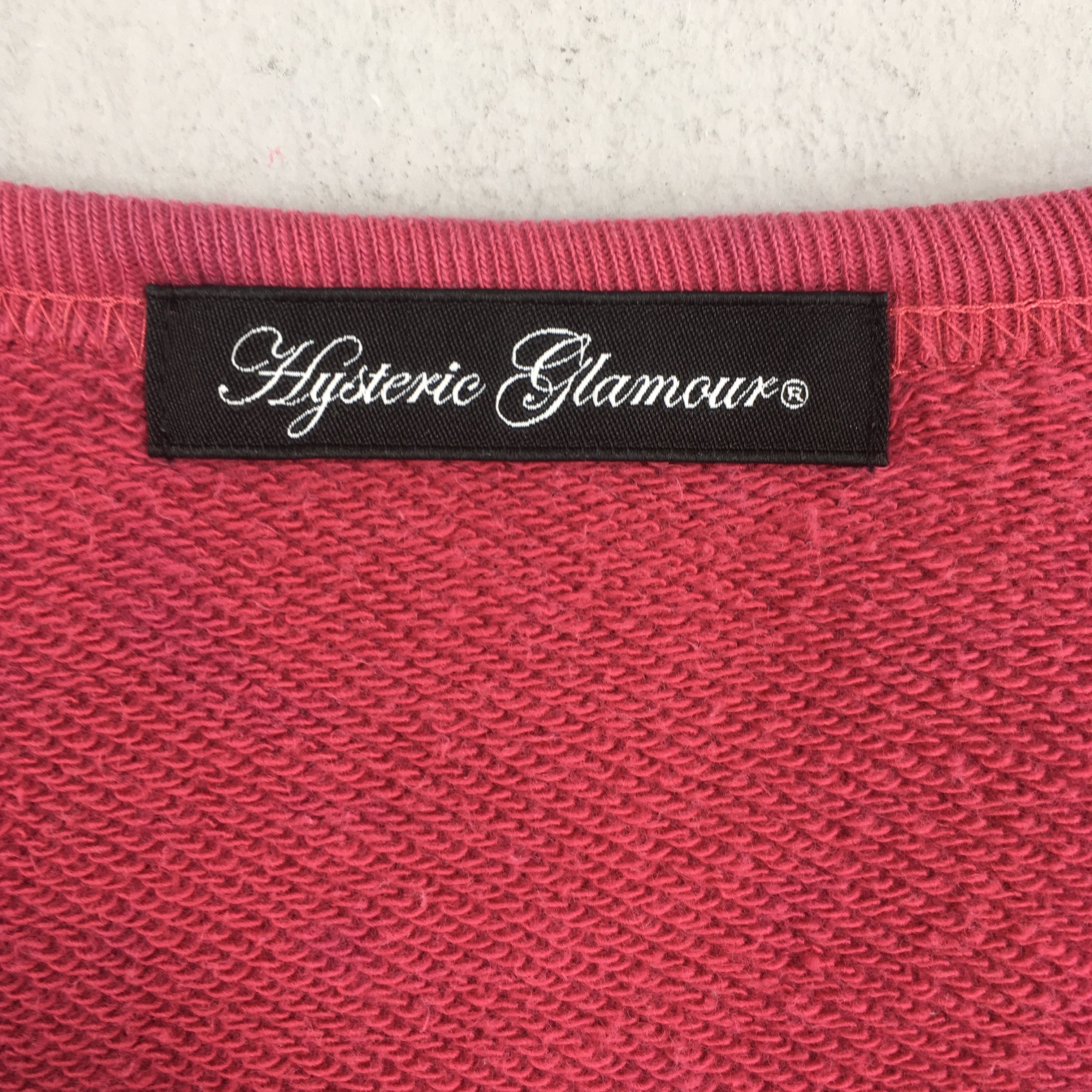 Japanese Brand × Vintage Vintage Hysteric Glamour Sexy Women Sweatshirt Small Size US S / EU 44-46 / 1 - 5 Thumbnail