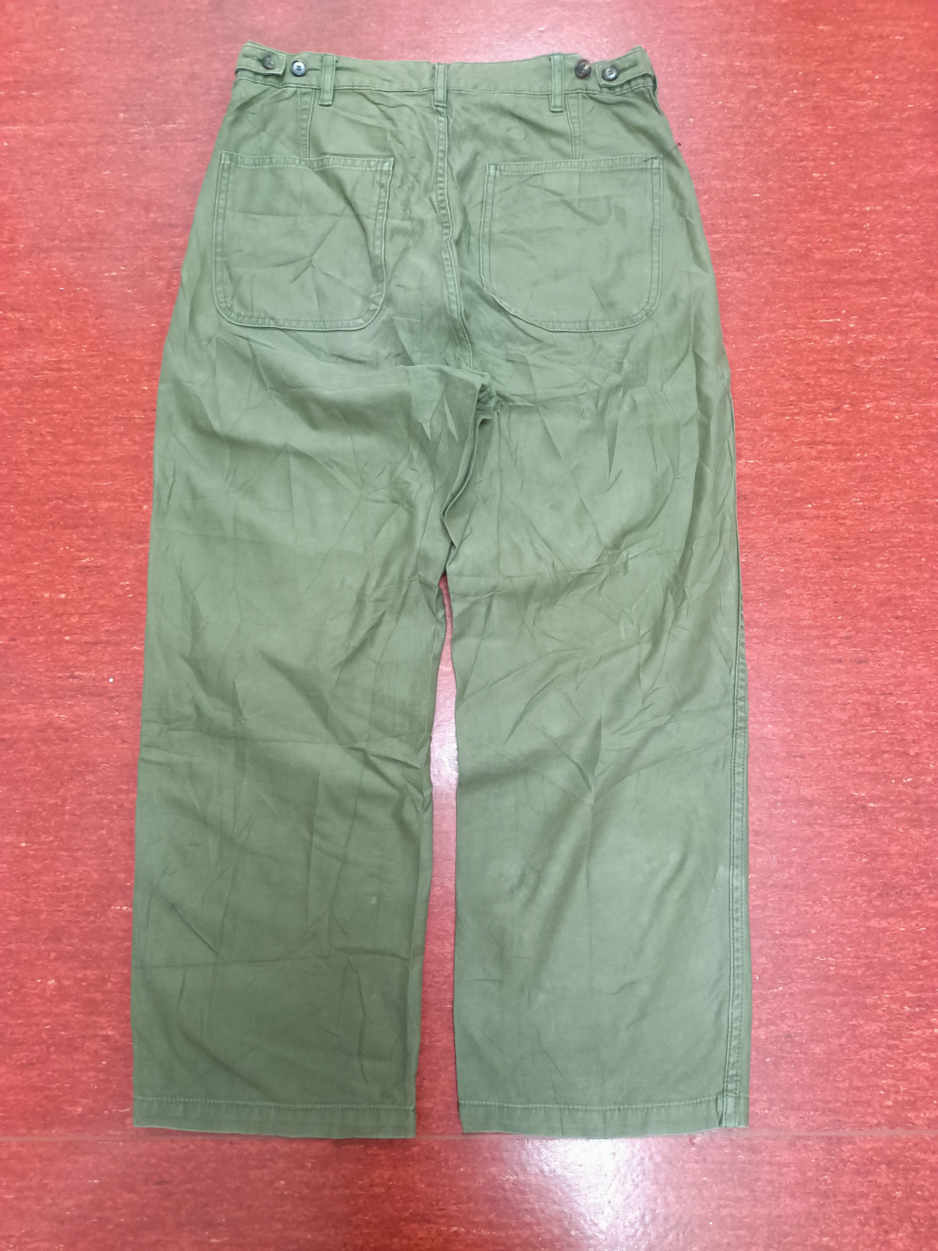 Image of Hatski Baker Pants X X Army Style in Olive, Men's (Size 30)