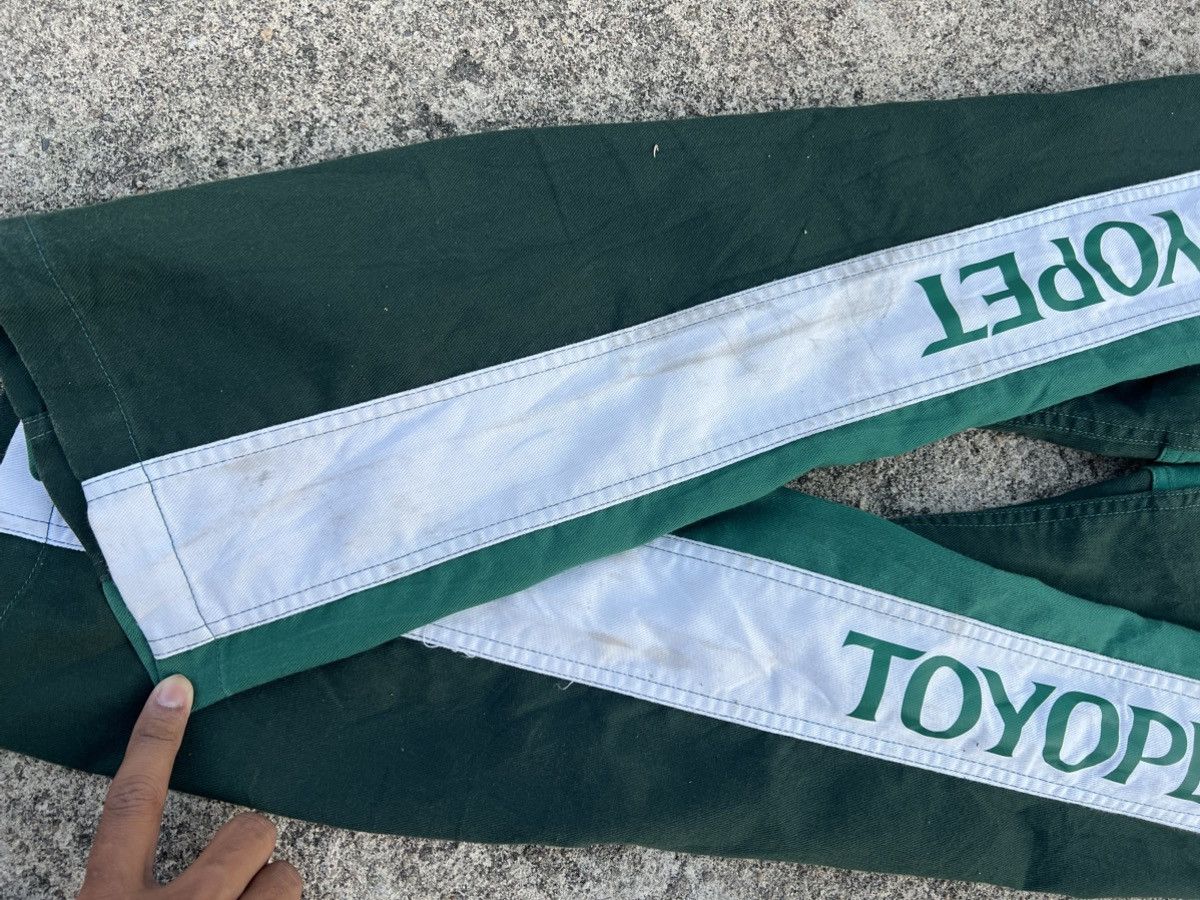 Japanese Brand Vintage Toyota Toyopet Workwear Overalls (No.1) Size US 34 / EU 50 - 7 Thumbnail