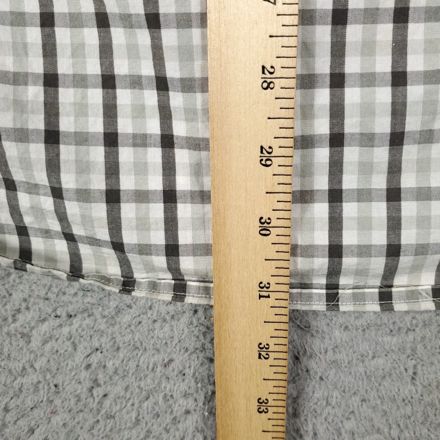 Nautica Nautica Shirt Size Large Gray Plaid Casual Button Up Short Sleeve Mens Size US L / EU 52-54 / 3 - 5 Thumbnail