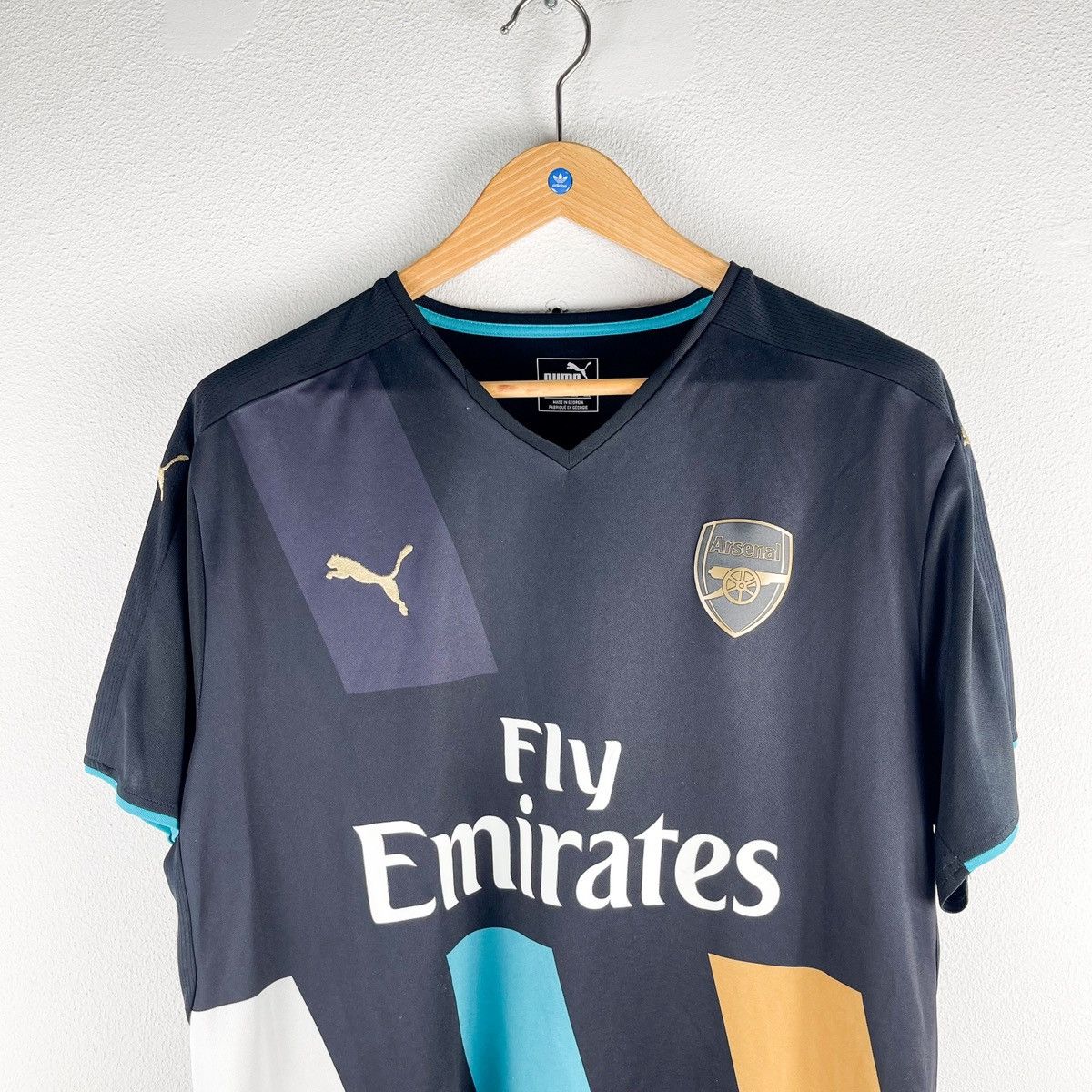 Puma ARSENAL LONDON 2015 2016 THIRD FOOTBALL SHIRT SOCCER JERSEY Size US XXL / EU 58 / 5 - 3 Thumbnail
