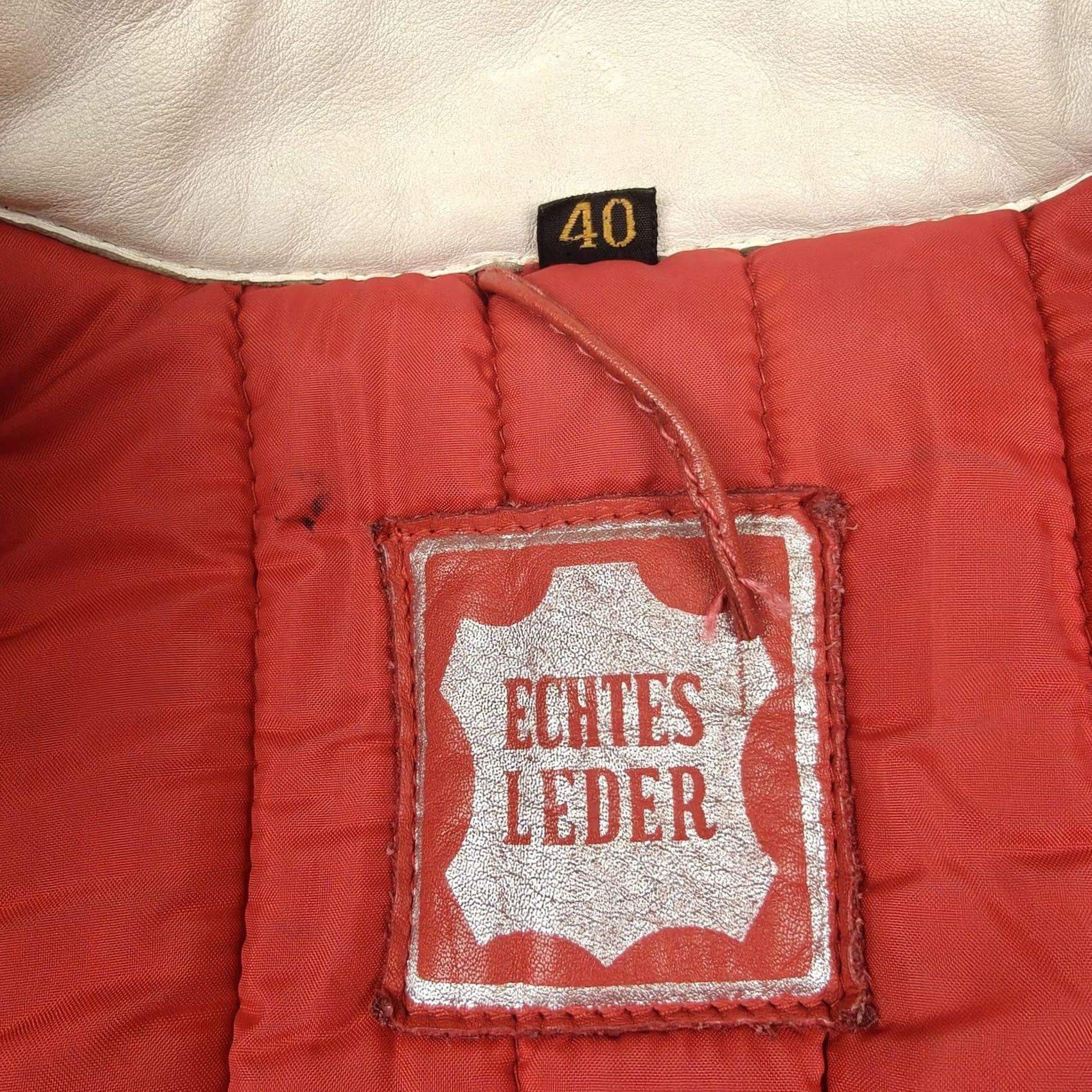 Shein Alternative title: Vintage Hein Gericke Jacket - Womens 40 Red White Leather Motorcycle Zip Size S / US 4 / IT 40 - 7 Thumbnail