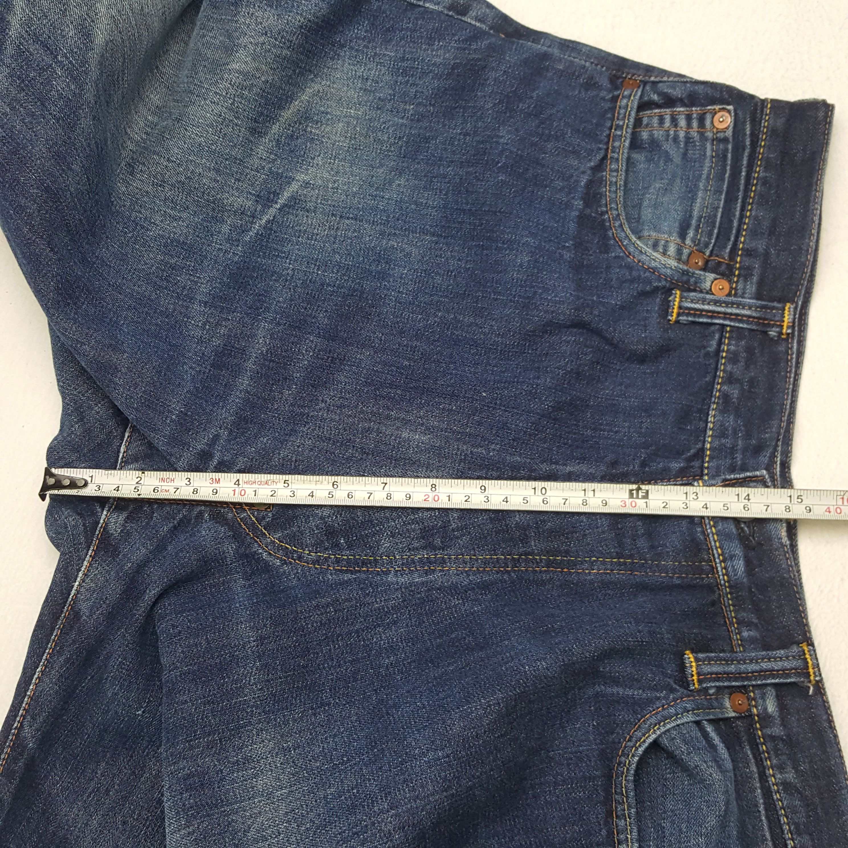 Evisu Vintage Evisu Japanese Brand Daicock Custom Art Denim Jeans Size US 35 - 10 Thumbnail