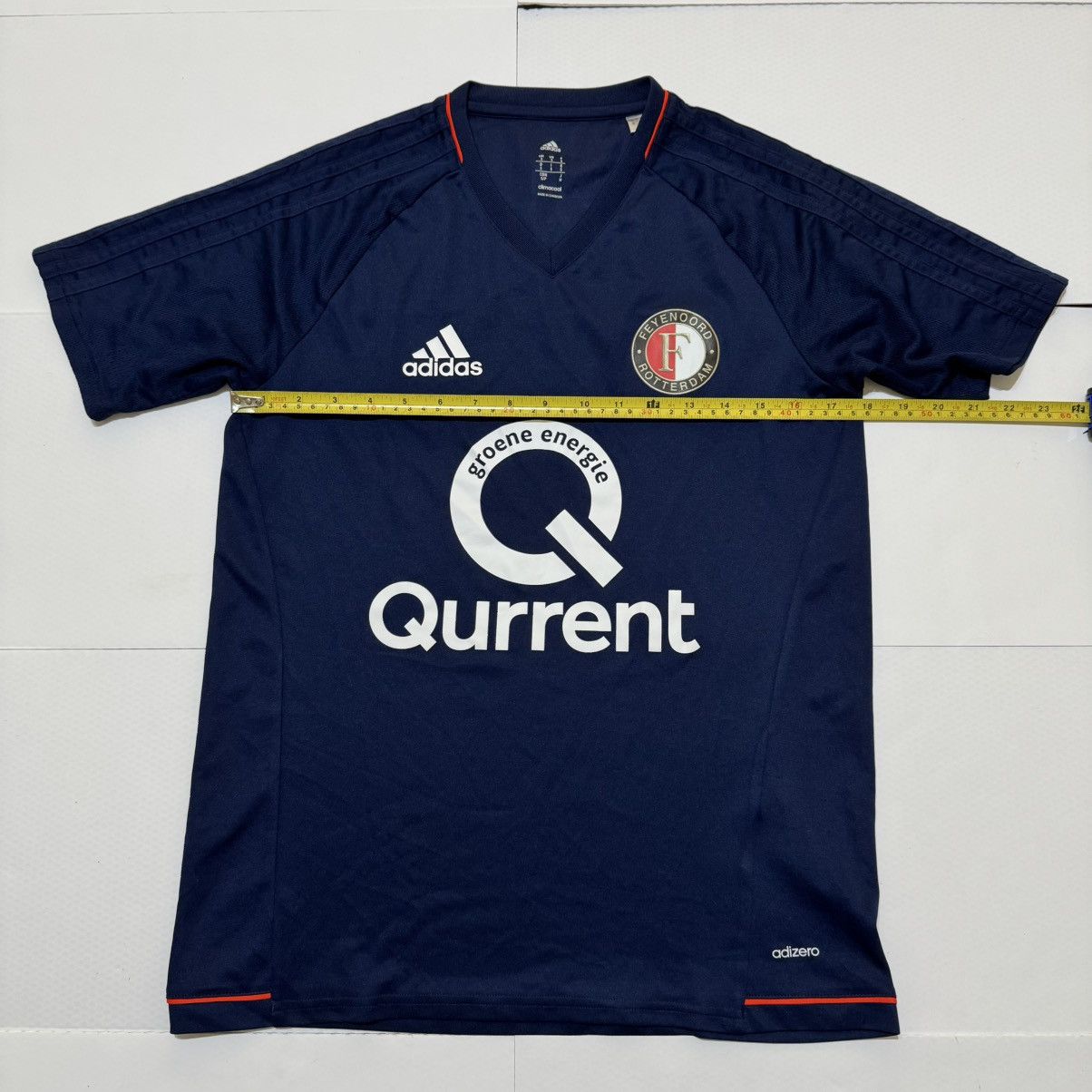 Adidas Adidas Feyenoord Rotterdam 2017/18 Football Soccer Jersey Size US S / EU 44-46 / 1 - 3 Thumbnail