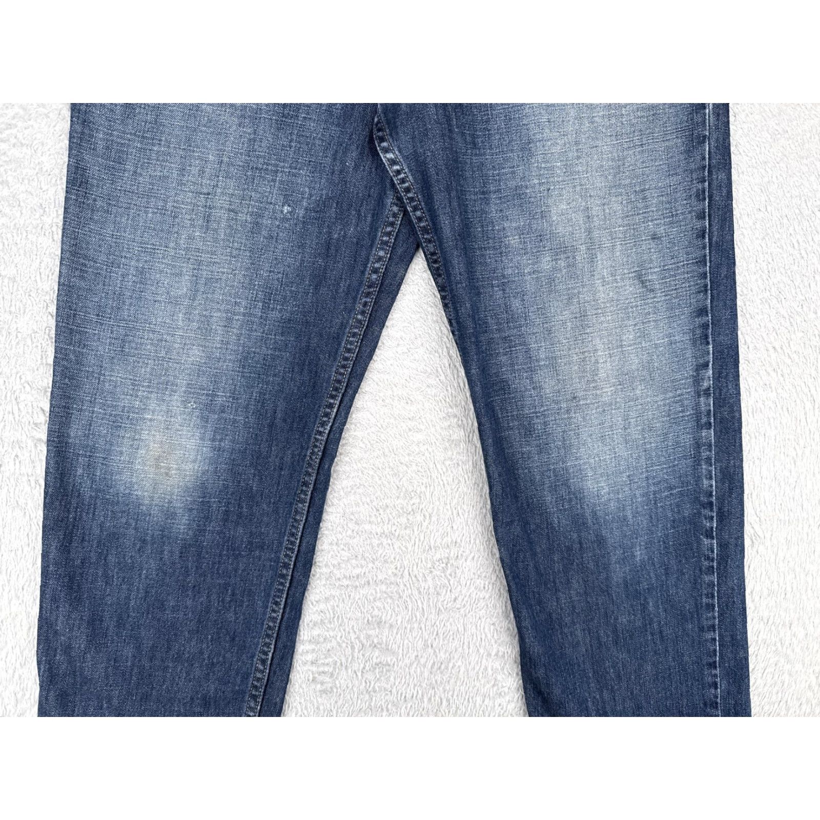 Eddie Bauer Eddie Bauer Jeans Mens 32x29 Blue Classic Fit Straight Leg Zip Fly 5-Pocket Size US 32 / EU 48 - 3 Thumbnail