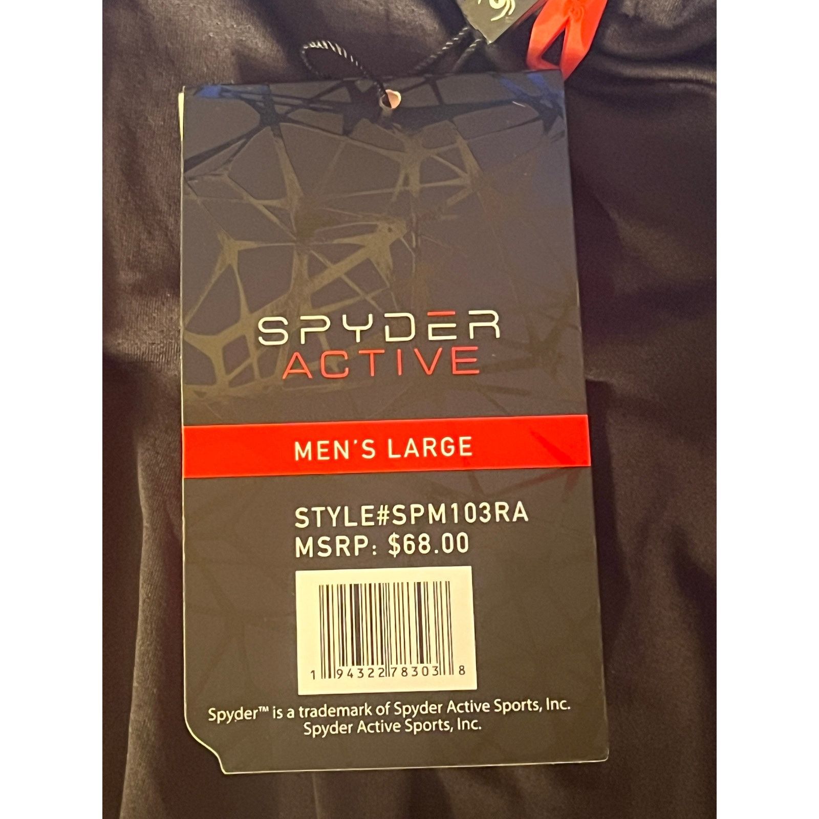 Other SPYDER Active Pro Web Shirt Stretch Breathable Black L - NEW Size US L / EU 52-54 / 3 - 8 Thumbnail