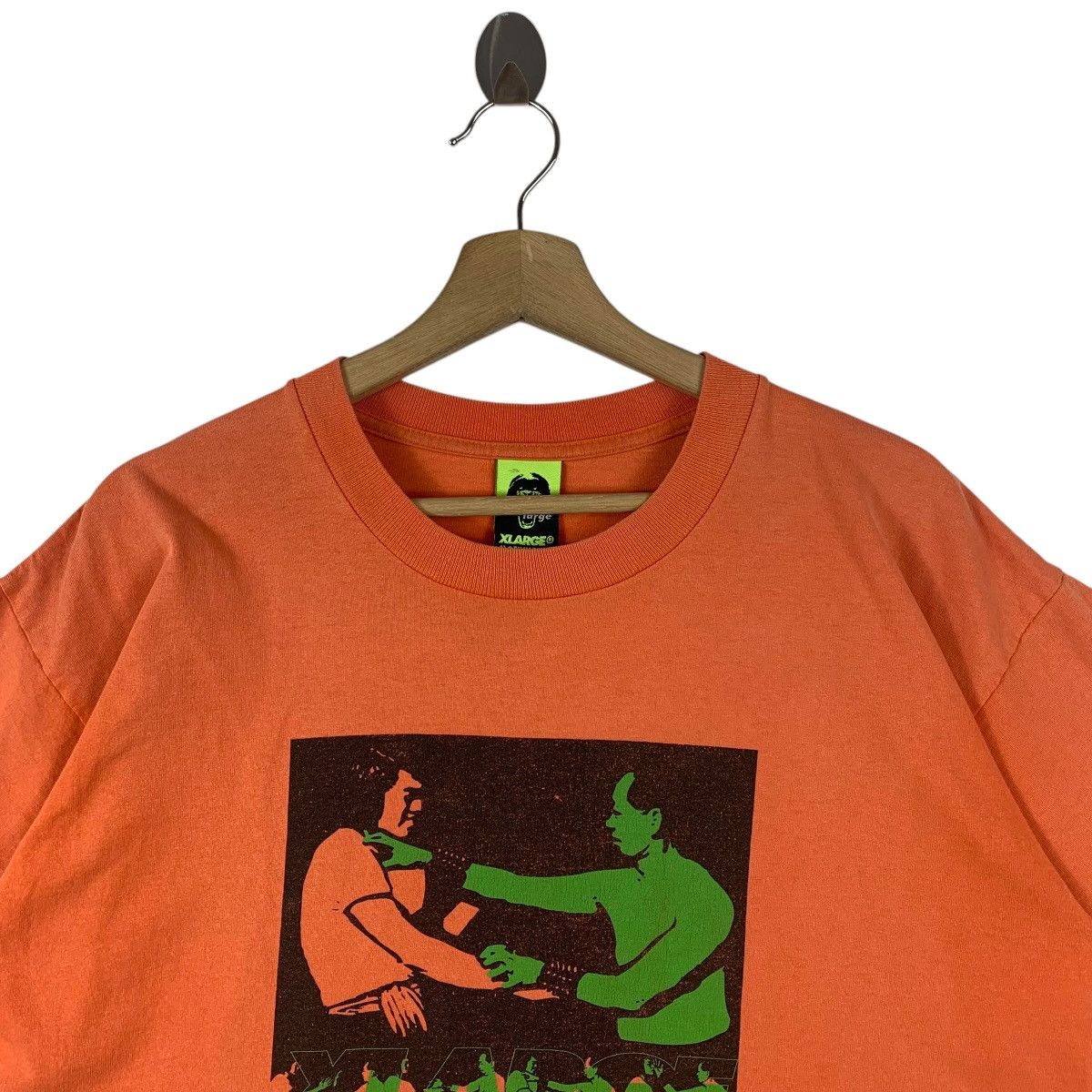 Japanese Brand × Xlarge Vintage XLARGE streetwear kung fu printed tee Size US L / EU 52-54 / 3 - 2 Thumbnail