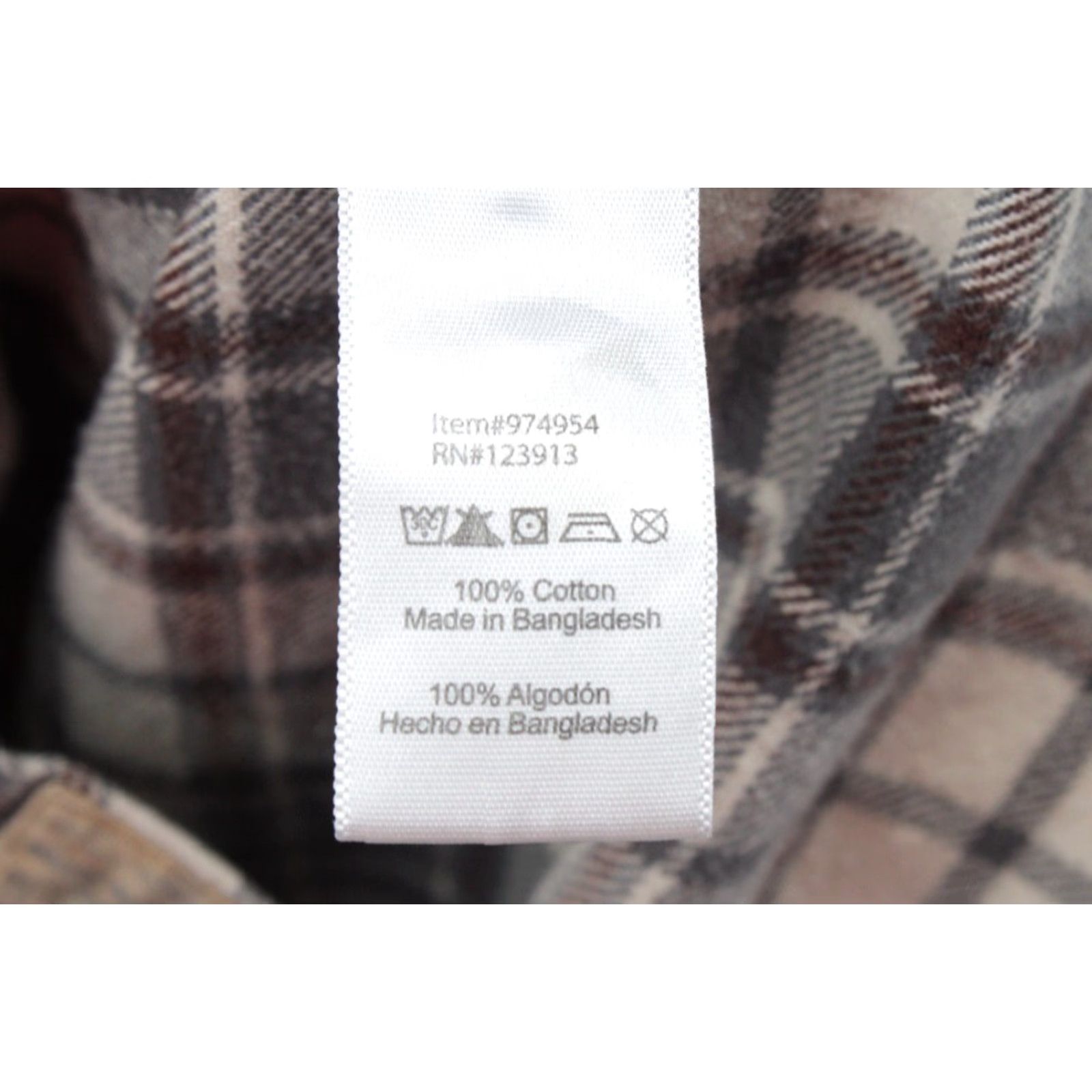 Lumberjack JACHS Flannel Shirt Mens L Brown Plaid Lumberjack Outdoors Gorpcore Cotton Shirt Size US L / EU 52-54 / 3 - 6 Thumbnail