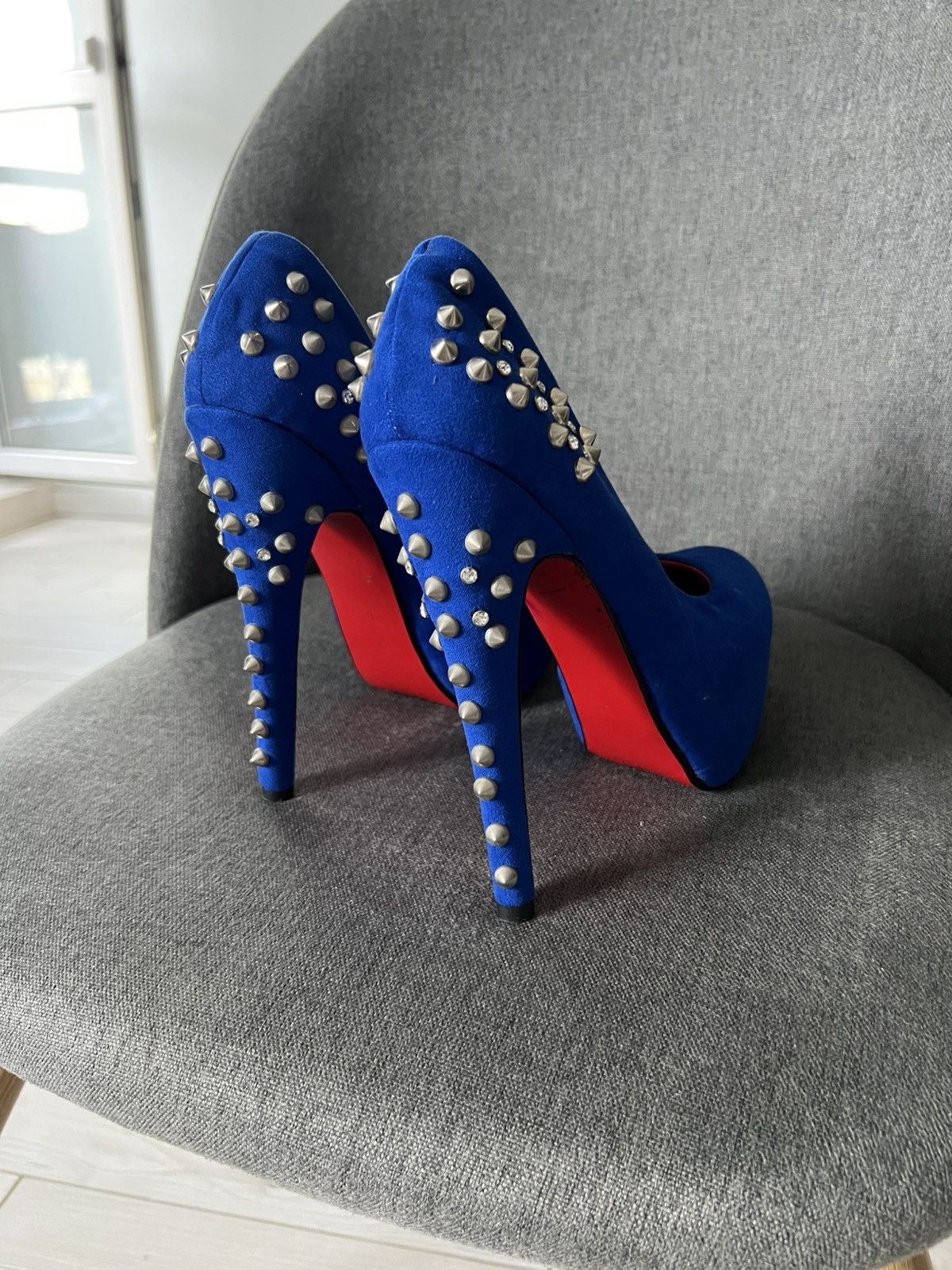 Christian Louboutin Christian Louboutin High Heels Red Sole Luxury Designe Pumps Size US 8 / IT 38 - 8 Thumbnail