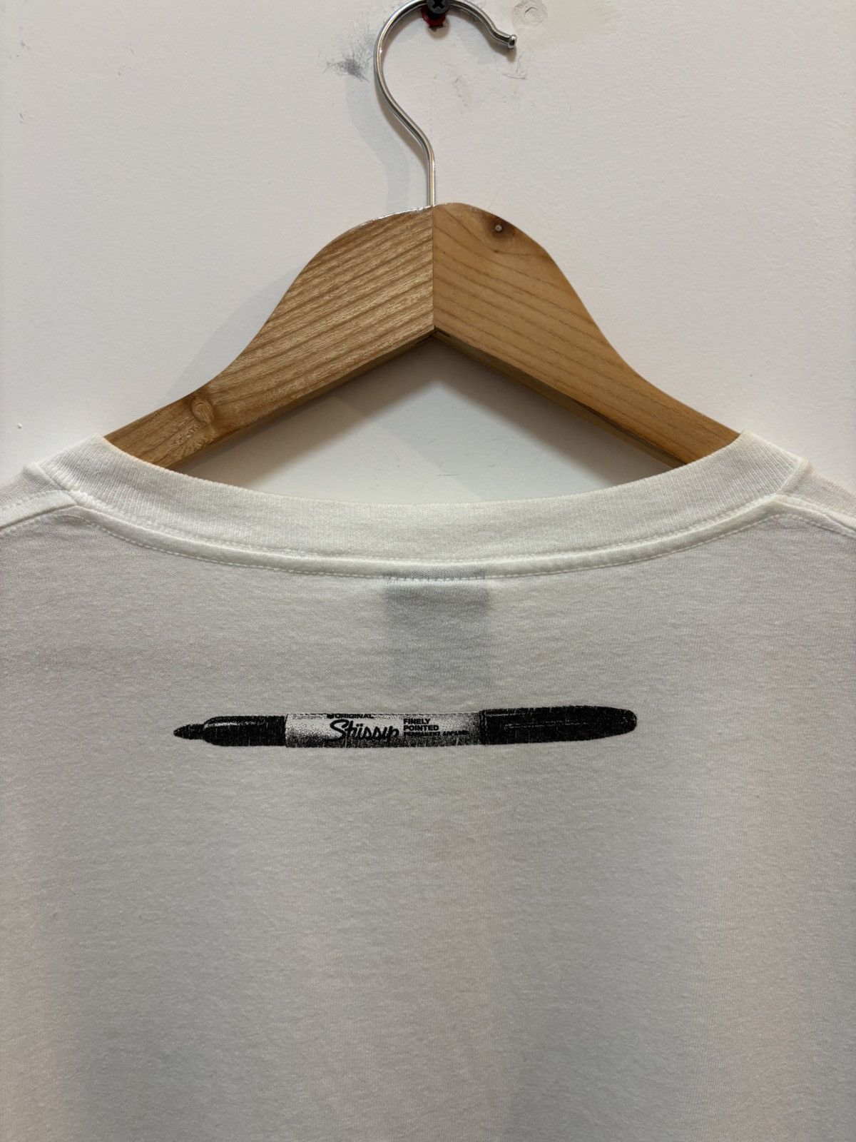 Stussy Vintage 90's Stussy Sharpie Pen Tee Size US XXL / EU 58 / 5 - 5 Thumbnail
