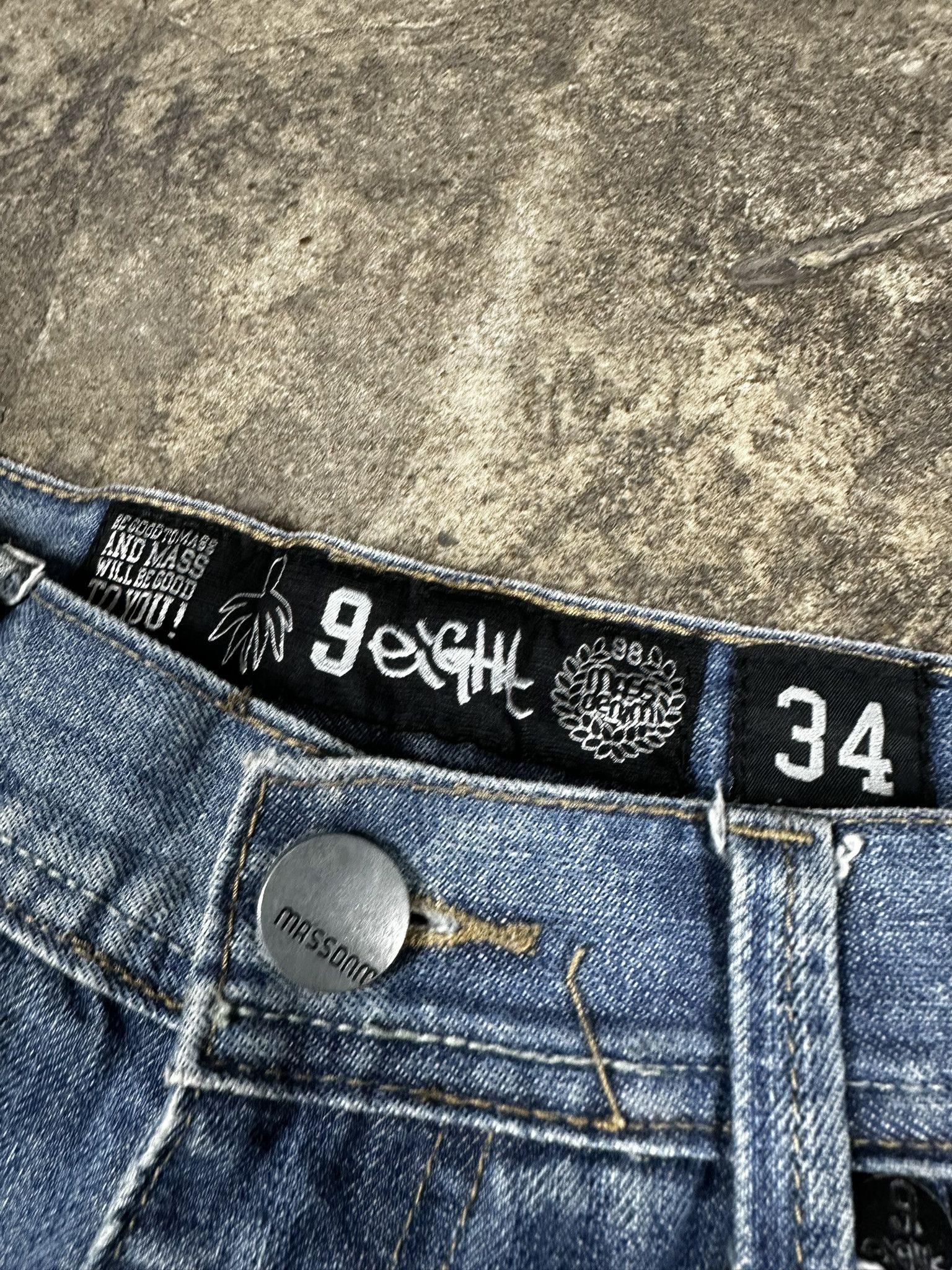 Vintage 00s Vintage Hiphop Oversized Rap JNCO Style Jeans 2000s Y2k Size US 34 / EU 50 - 6 Thumbnail