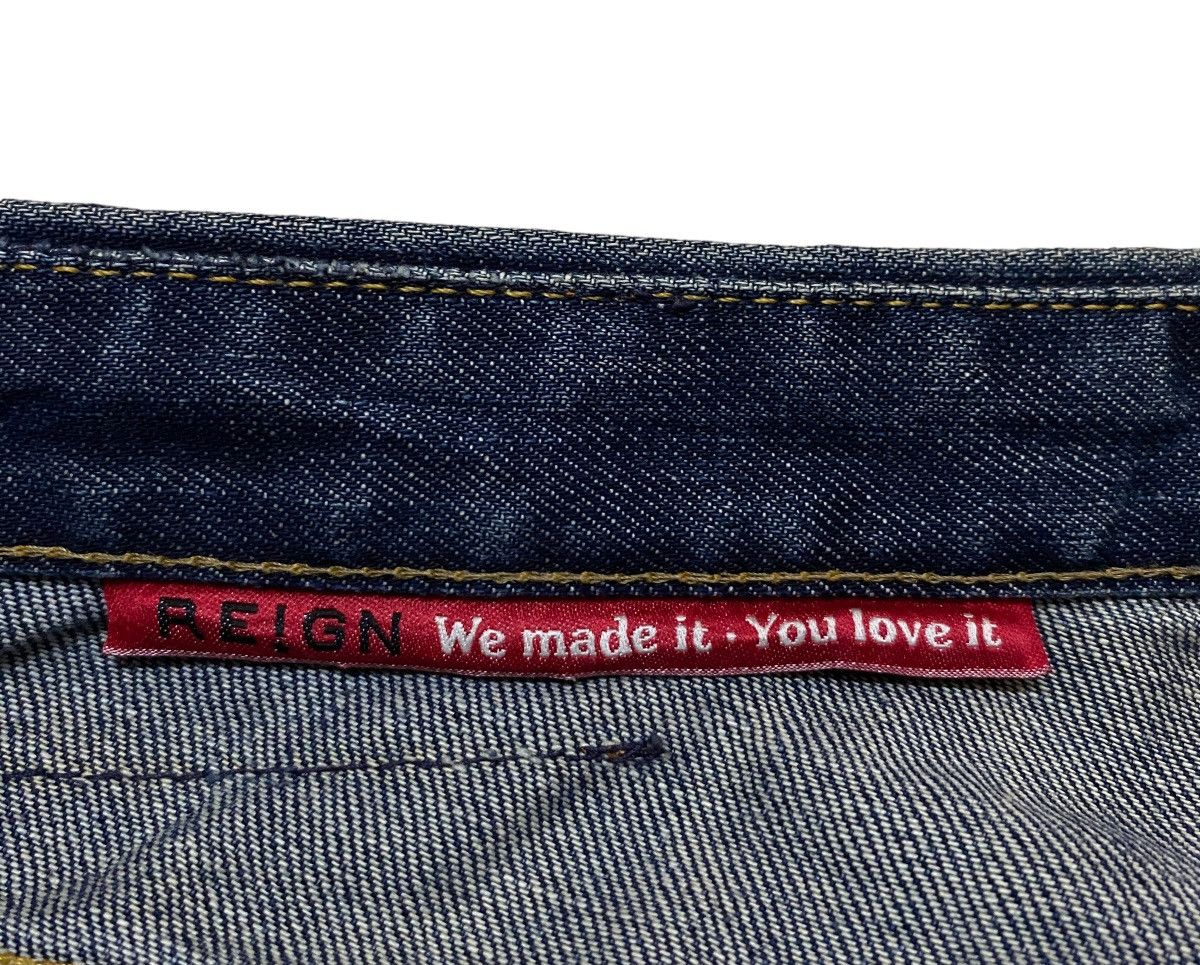 If Six Was Nine × Japanese Brand × Le Grande Bleu (L.G.B.) Very Rare Design Vintage Japanese Brand Reign Jeans 1990s Size US 31 - 8 Thumbnail