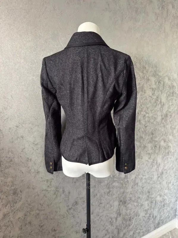 Burberry Burberry Black Cotton Blend Women's Jacket. Size S / US 4 / IT 40 - 4 Thumbnail