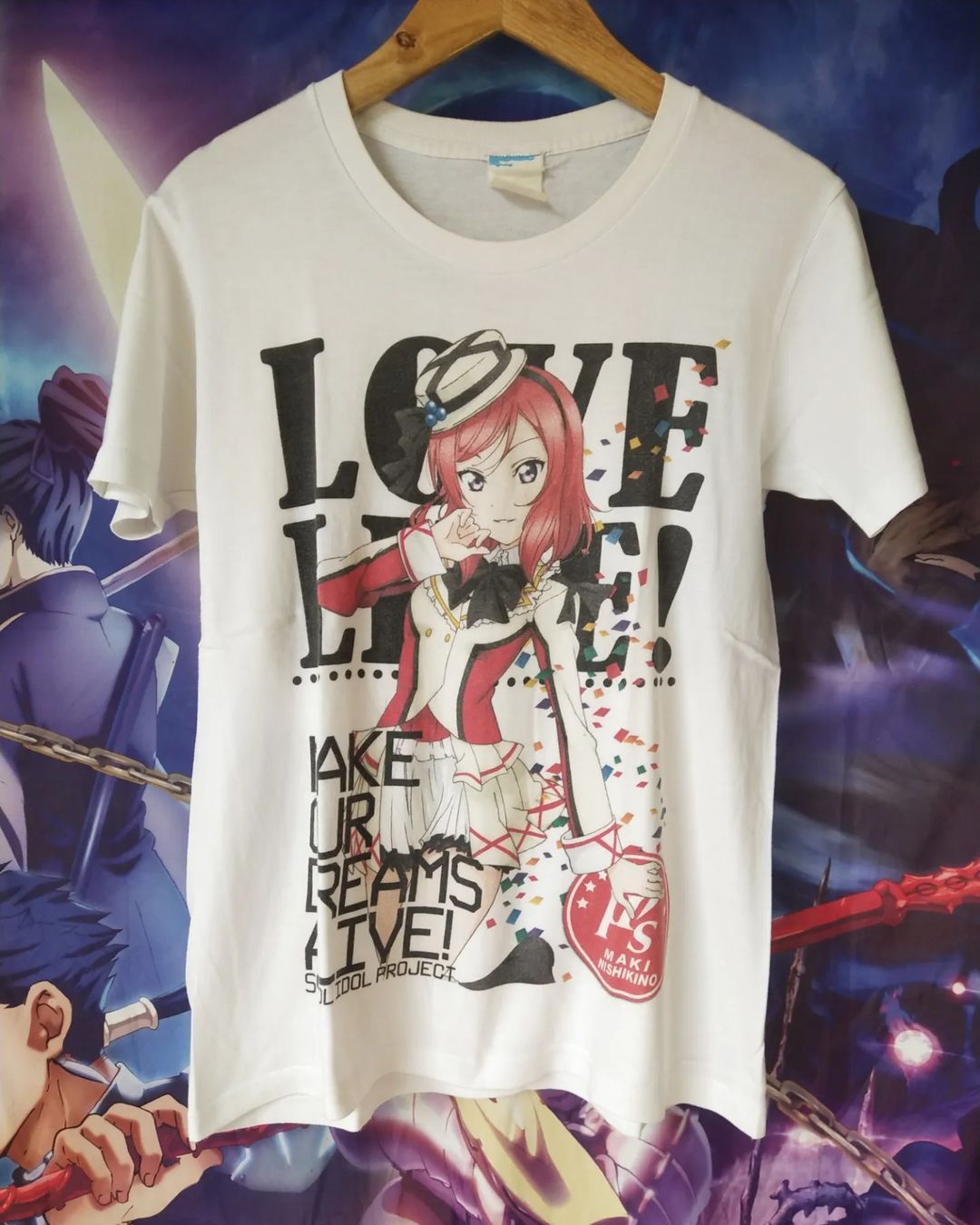 Anime × Japanese Brand Love Live! Maki Nishikino Anime Idol Tees Cospa Size US M / EU 48-50 / 2 - 1 Thumbnail