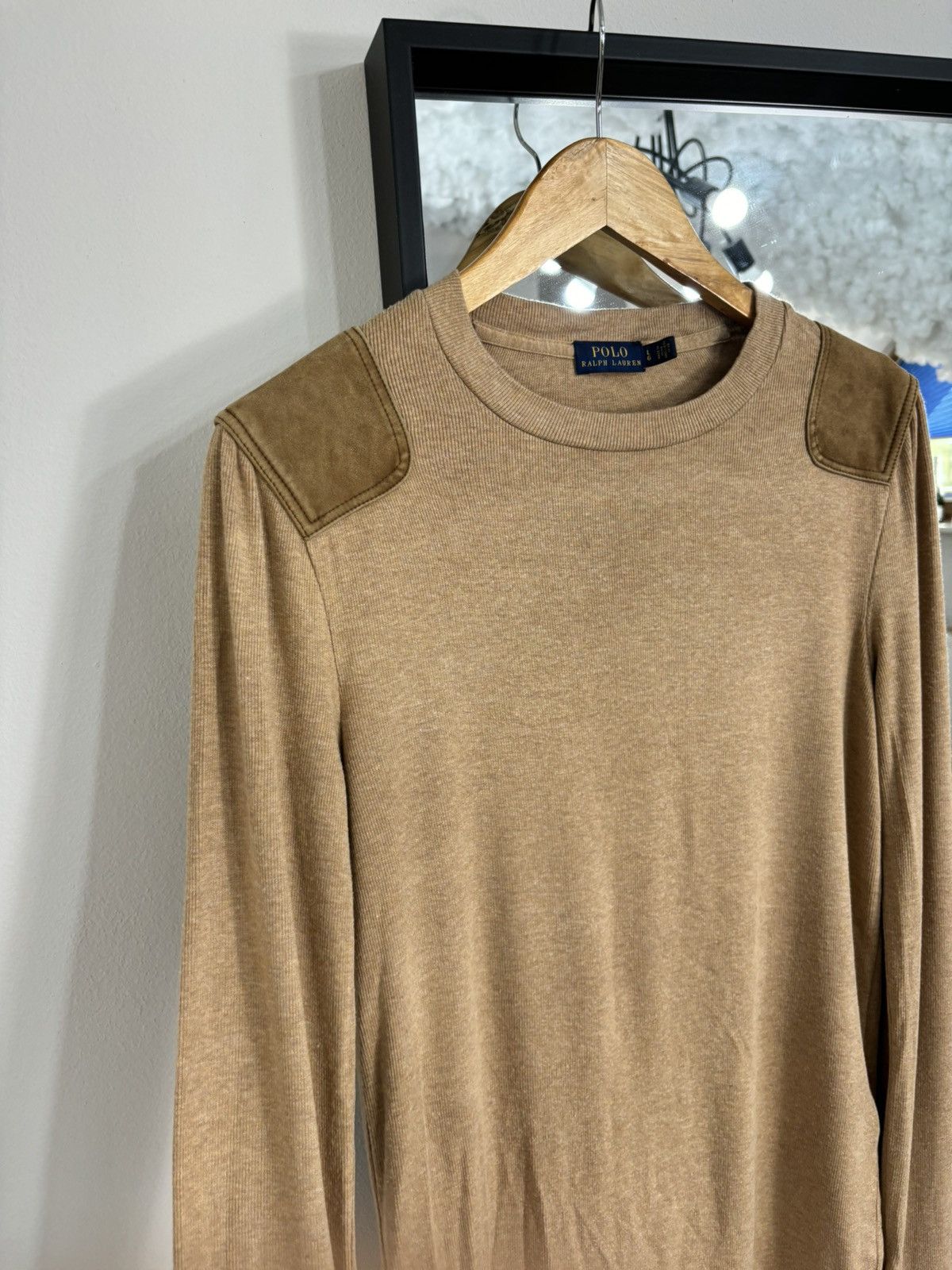 Polo Ralph Lauren × Vintage Vintage Polo Ralph Lauren Sweater Longsleeve Old Money Size US L / EU 52-54 / 3 - 3 Thumbnail