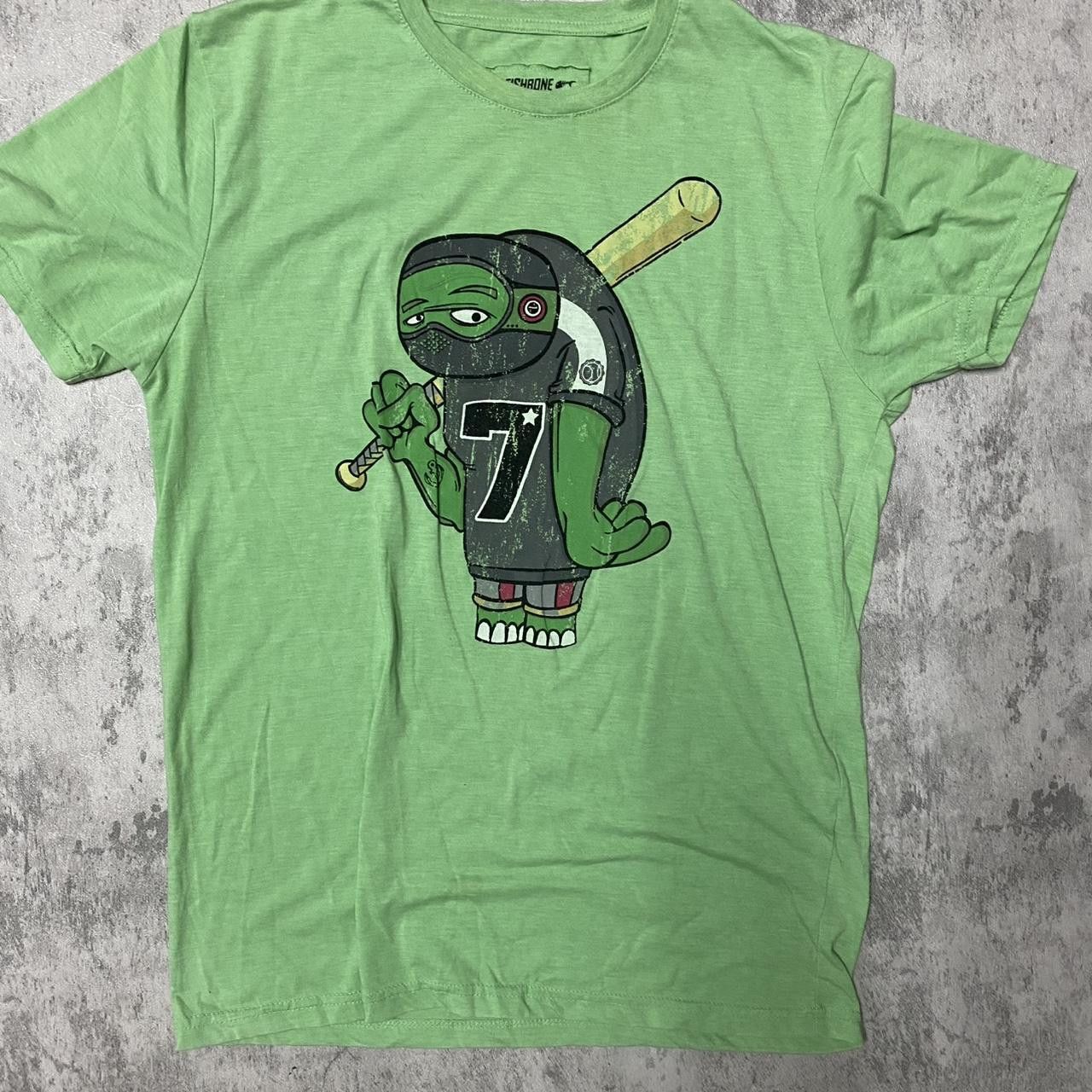 Other Green and black Fishbone Slim-Fit baseball tee #baseball Size US XL / EU 56 / 4 - 1 Thumbnail