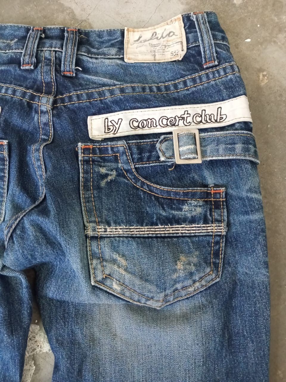 Hysteric Glamour A06 Lolita by Concert Club Flare Jeans Size 31" - 8 Thumbnail