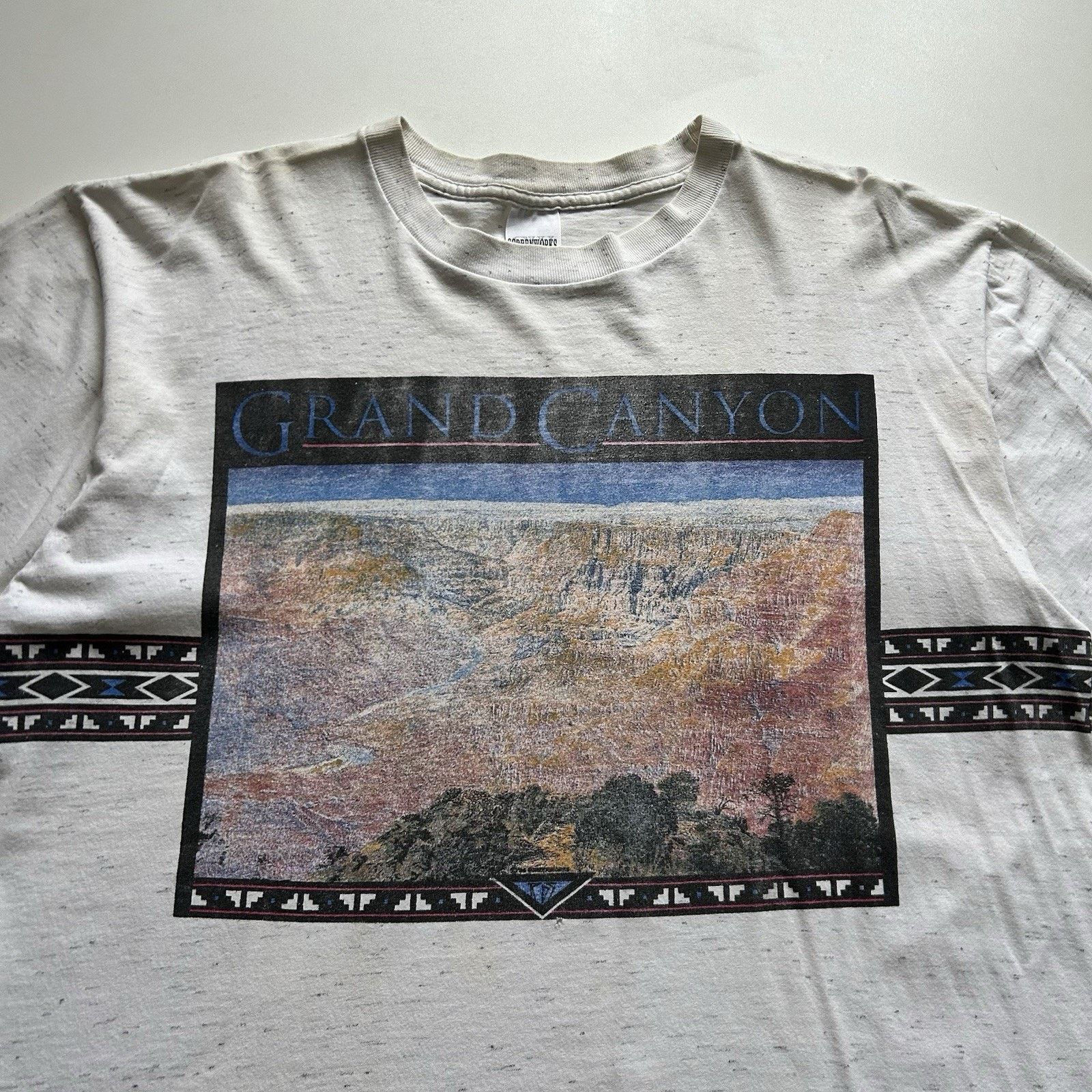 Vintage Vintage Grand Canyon Shirt XL Single Stitch Nature Art Rare Size US XL / EU 56 / 4 - 2 Thumbnail