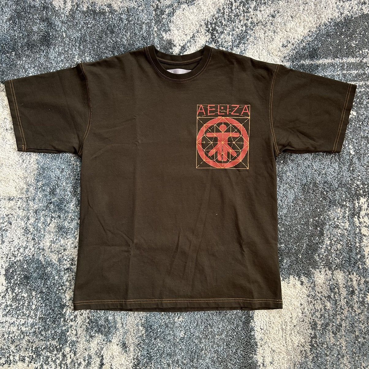 Other BLEACHED AELiZA GEOMETRiC DiAZO GUiDE ViTRUViAN MAN MOCHA Size US L / EU 52-54 / 3 - 7 Thumbnail