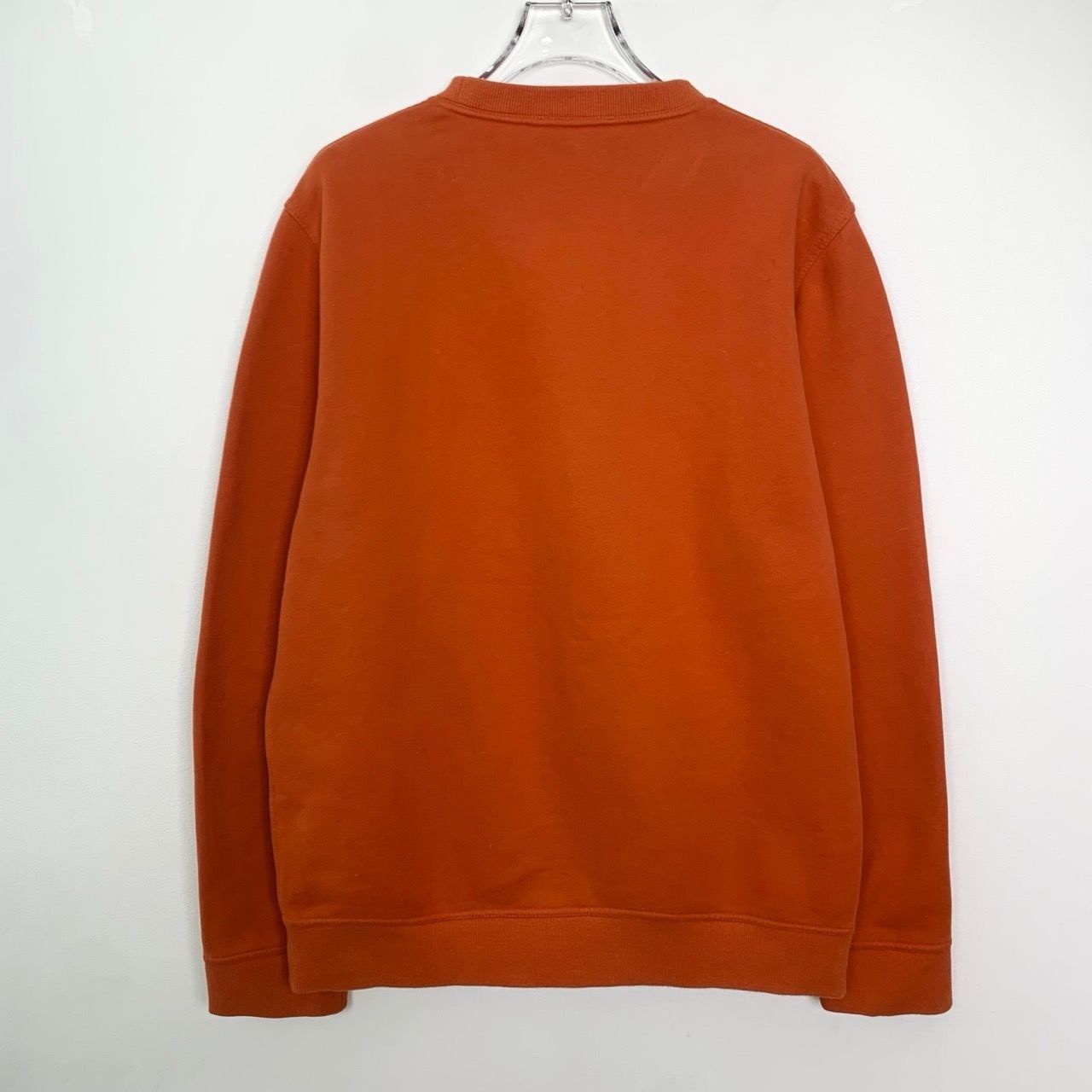 Hermes Hermès Orange Cotton Sweatshirt With Leather Robot Appliqué Size US L / EU 52-54 / 3 - 8 Thumbnail