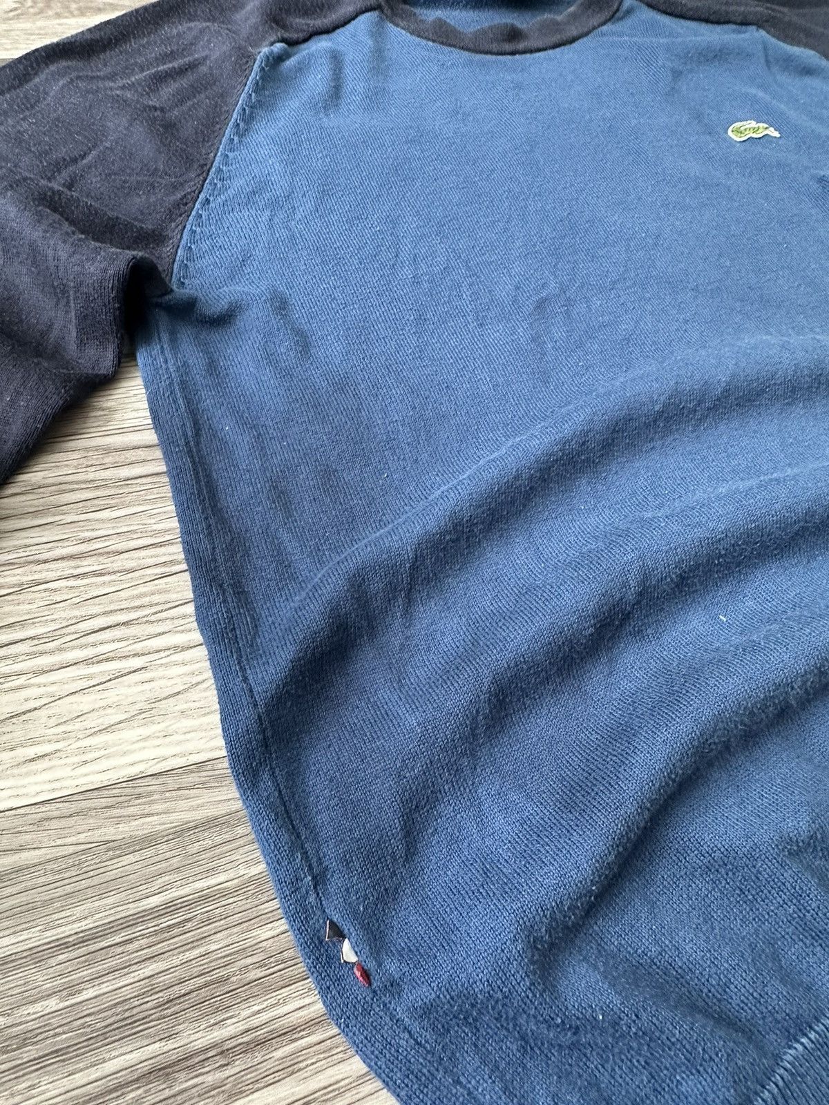 Lacoste Lacoste LIVE Thin Lightweight Blue Sweater size S hype Size US S / EU 44-46 / 1 - 5 Thumbnail