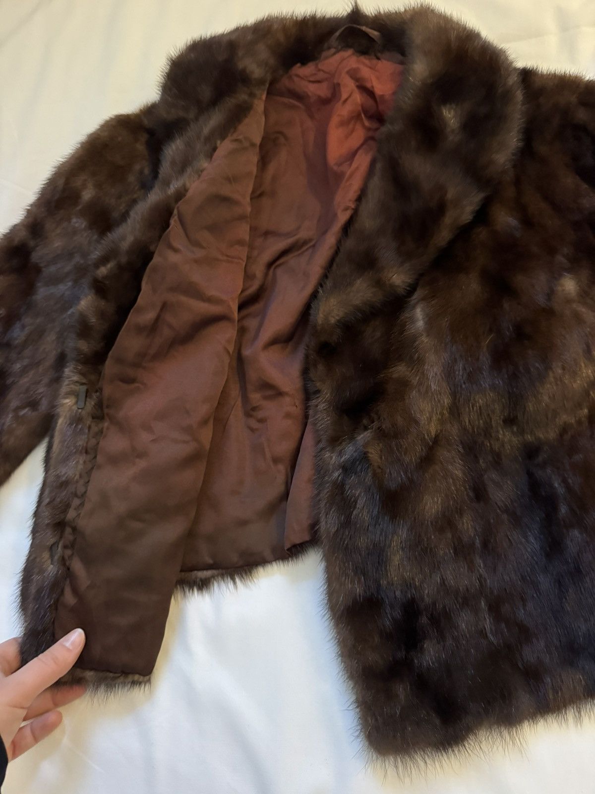 Other × Vintage Cropped mink jacket Size S / US 4 / IT 40 - 3 Thumbnail